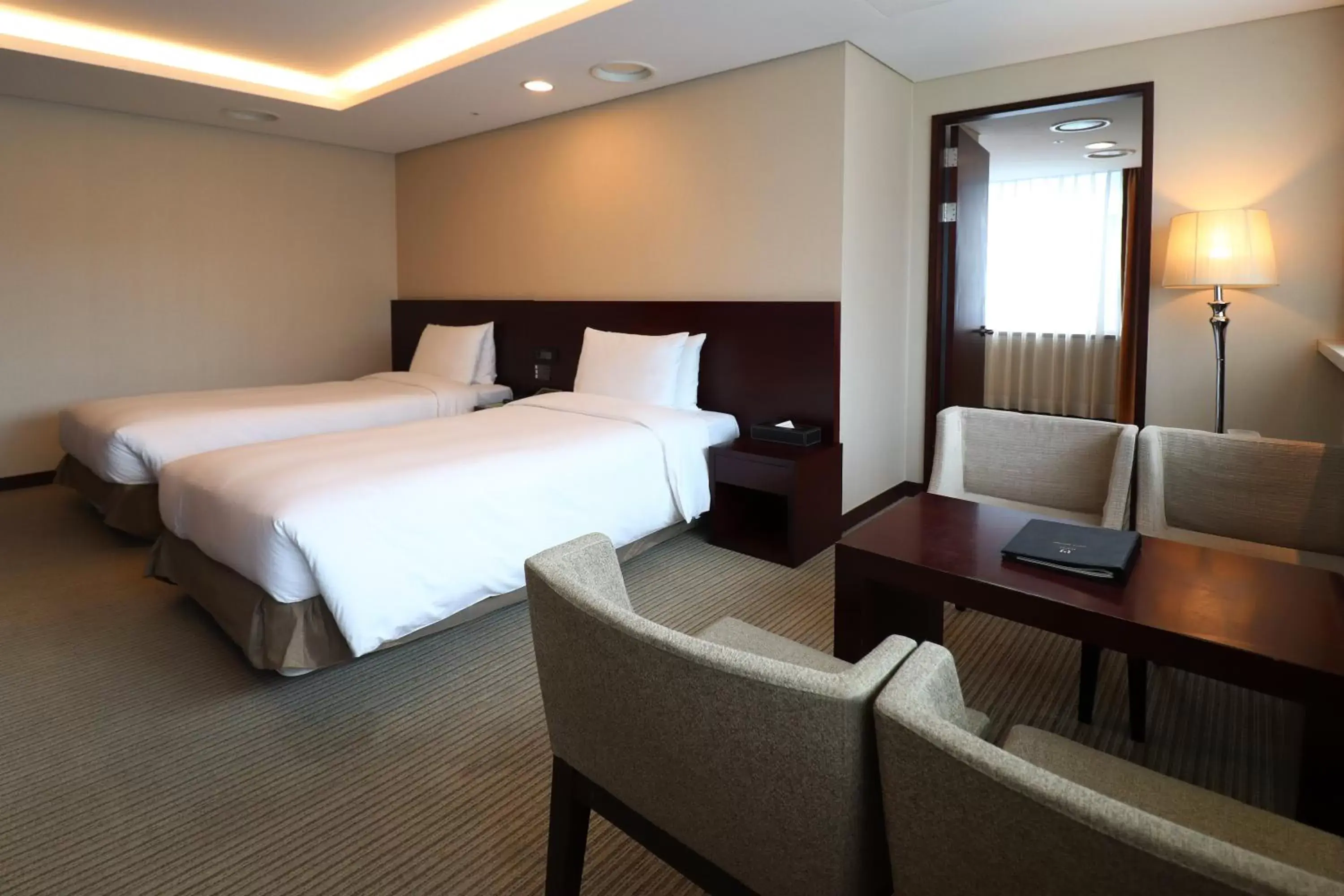 Bed in Hotel PJ Myeongdong