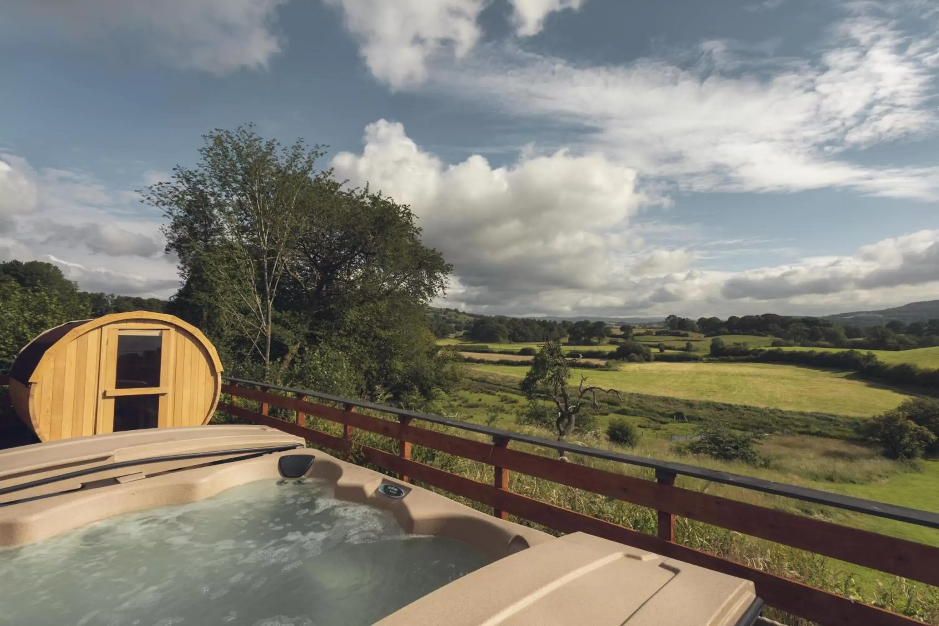 Hot Tub in Lyth Valley Country House