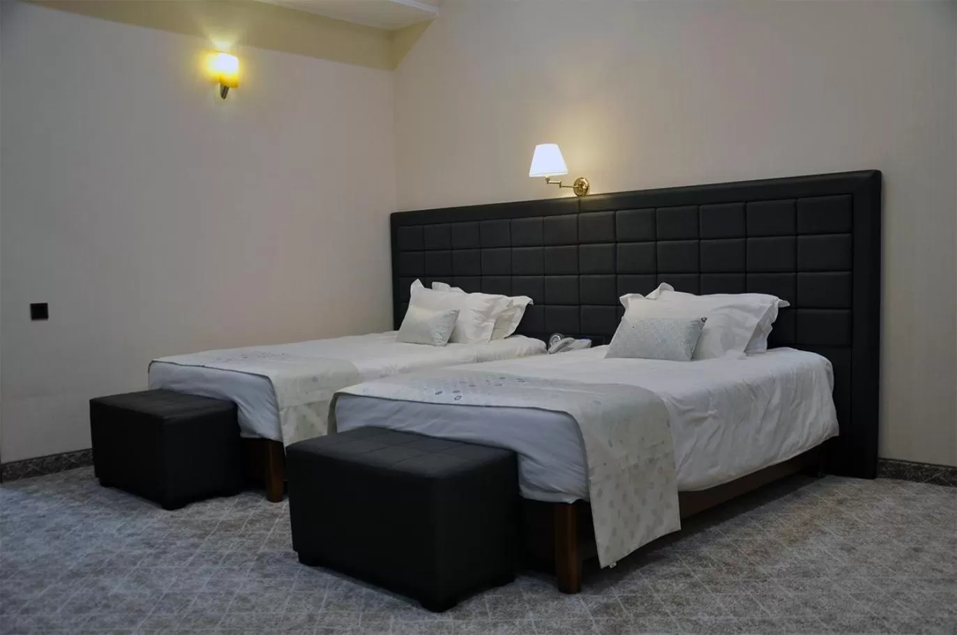 Bed in Parliament Palace Hotel