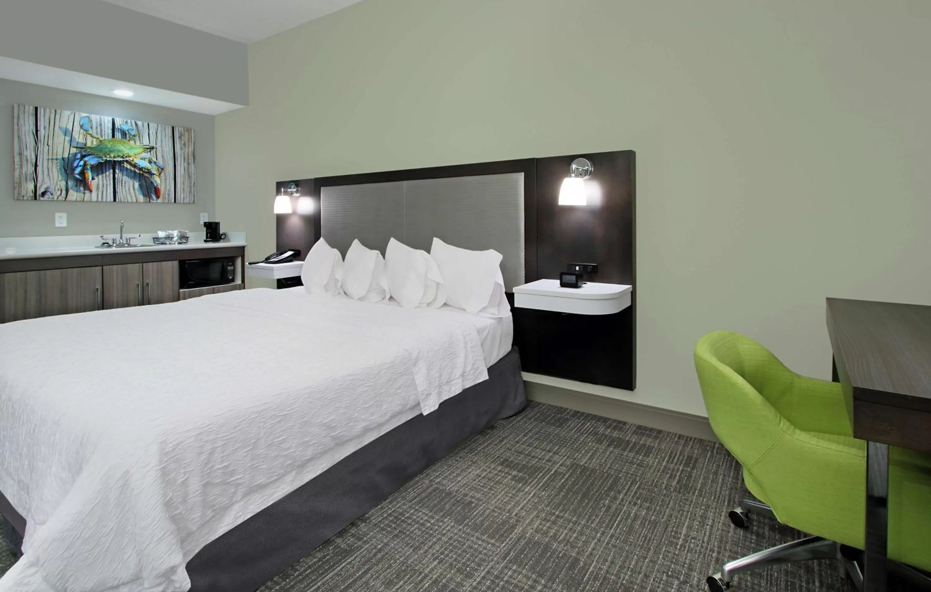 Bedroom, Bed in Hampton Inn Hagerstown-Maugansville