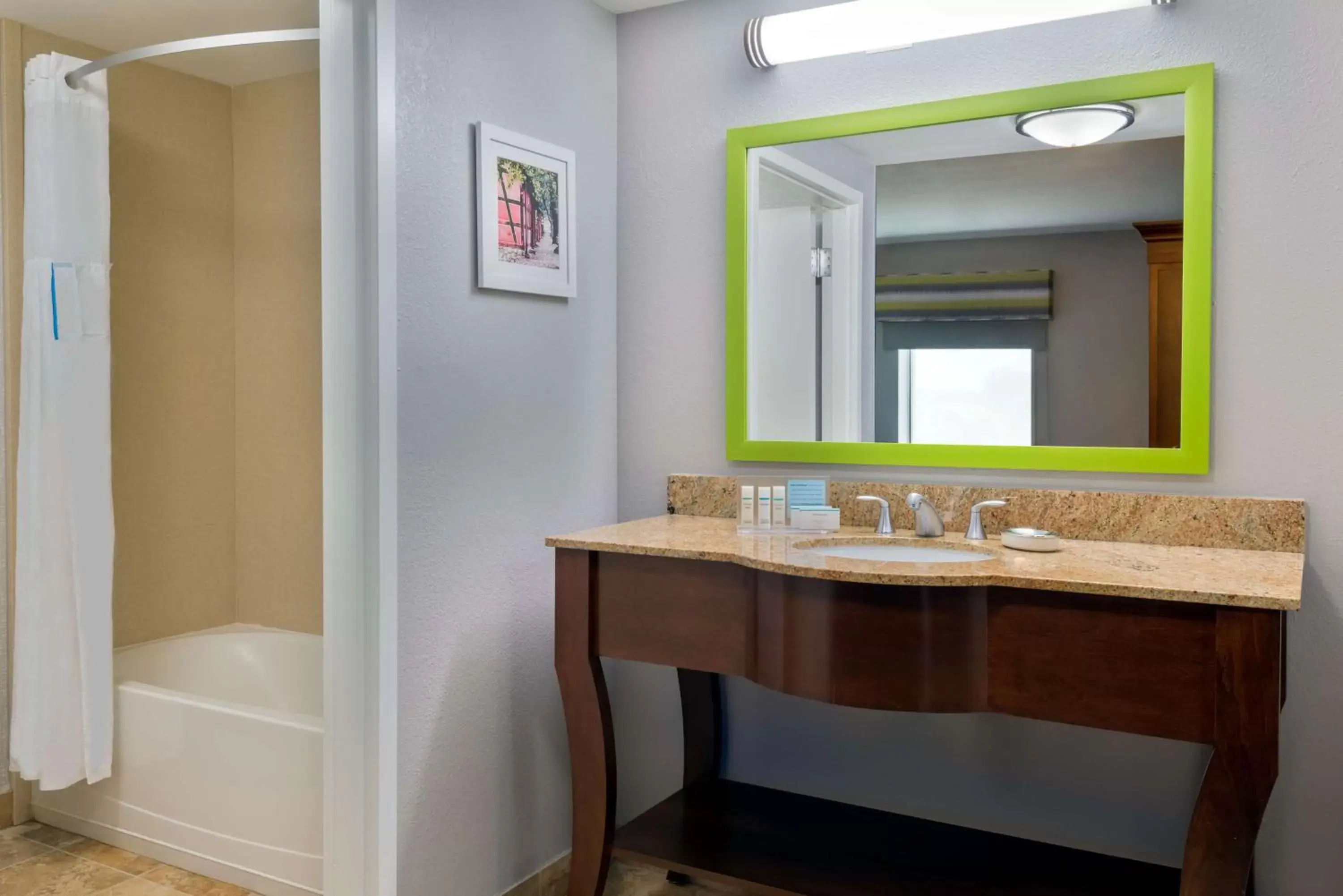 Bathroom in Hampton Inn & Suites Winston-Salem/University Area