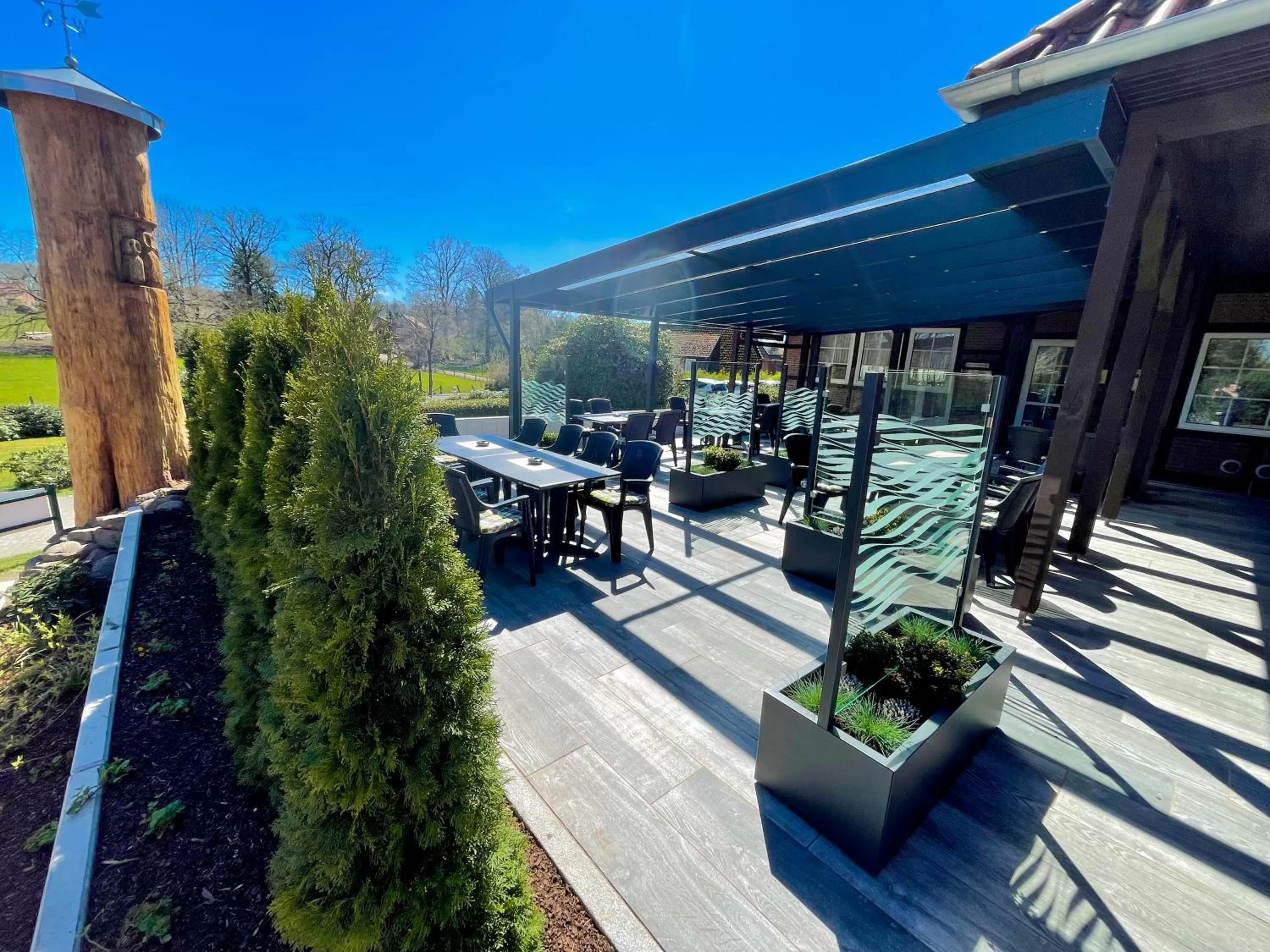 Balcony/Terrace in Hotel Schnehagen