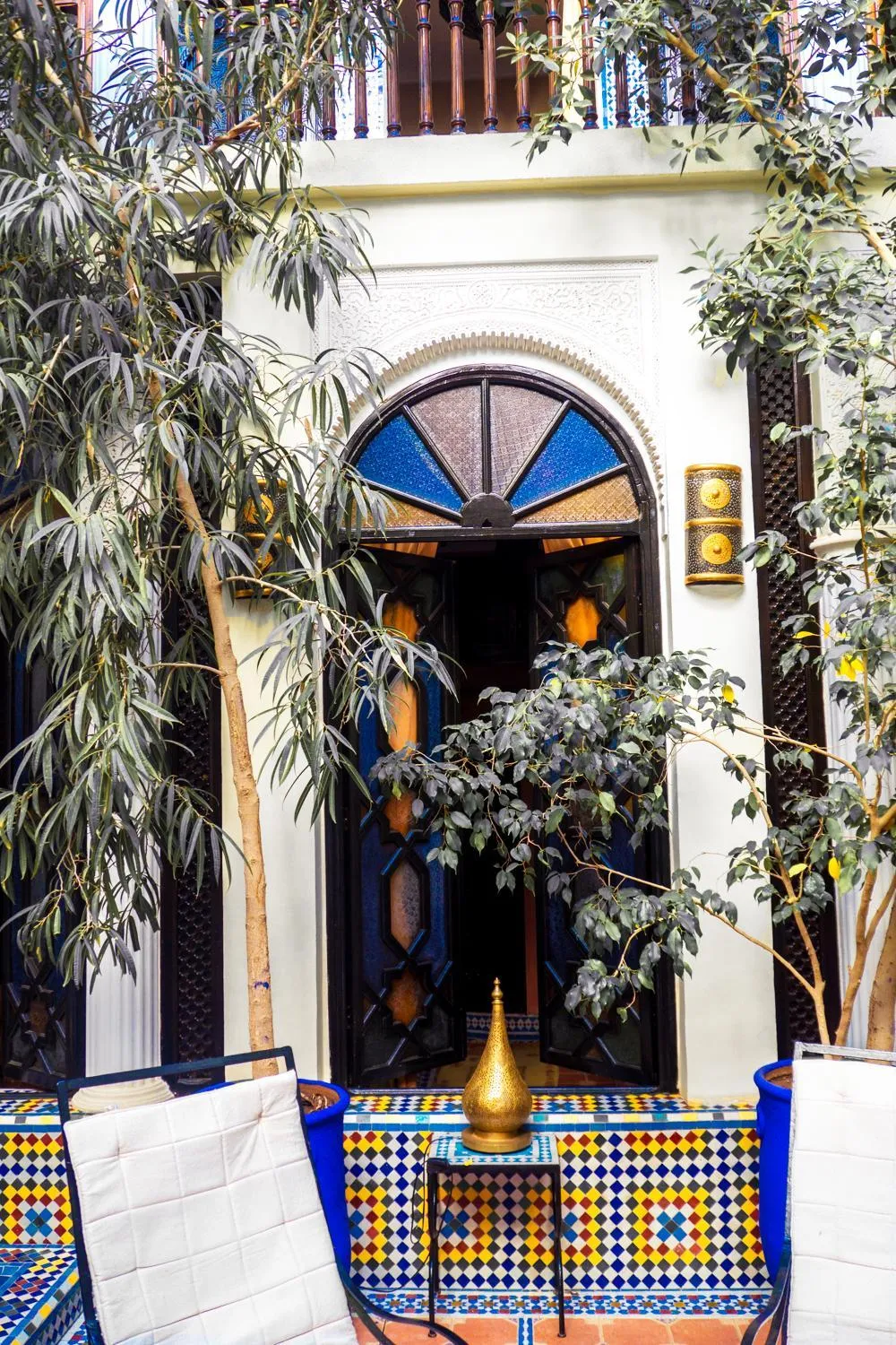 Garden in Riad 58 Blu