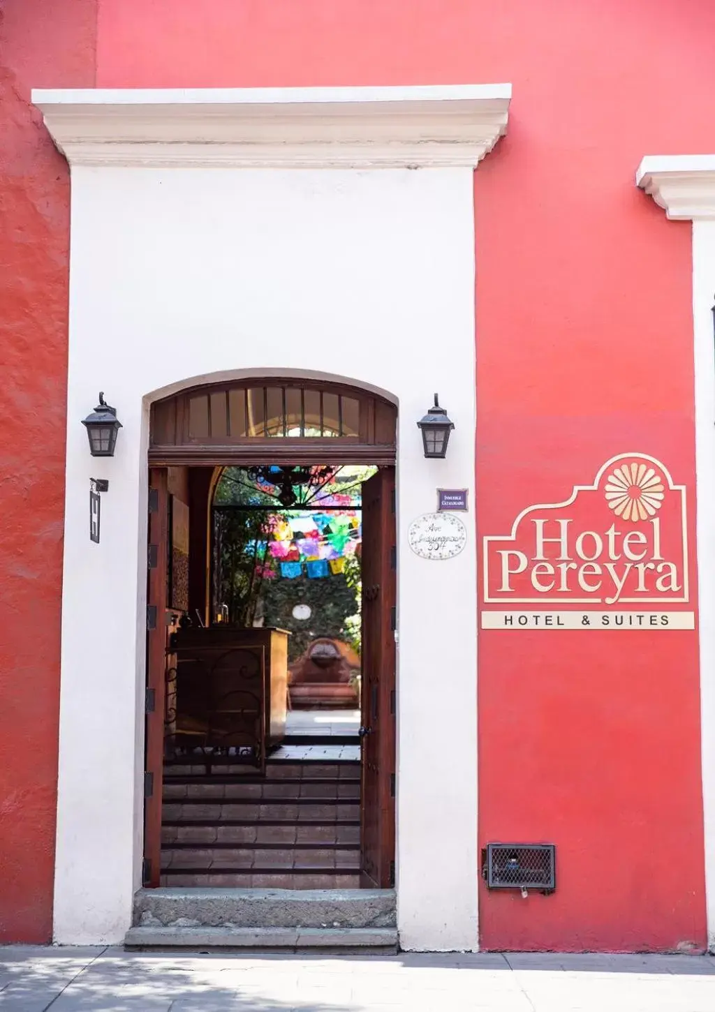 Facade/entrance in Hotel Casa Pereyra