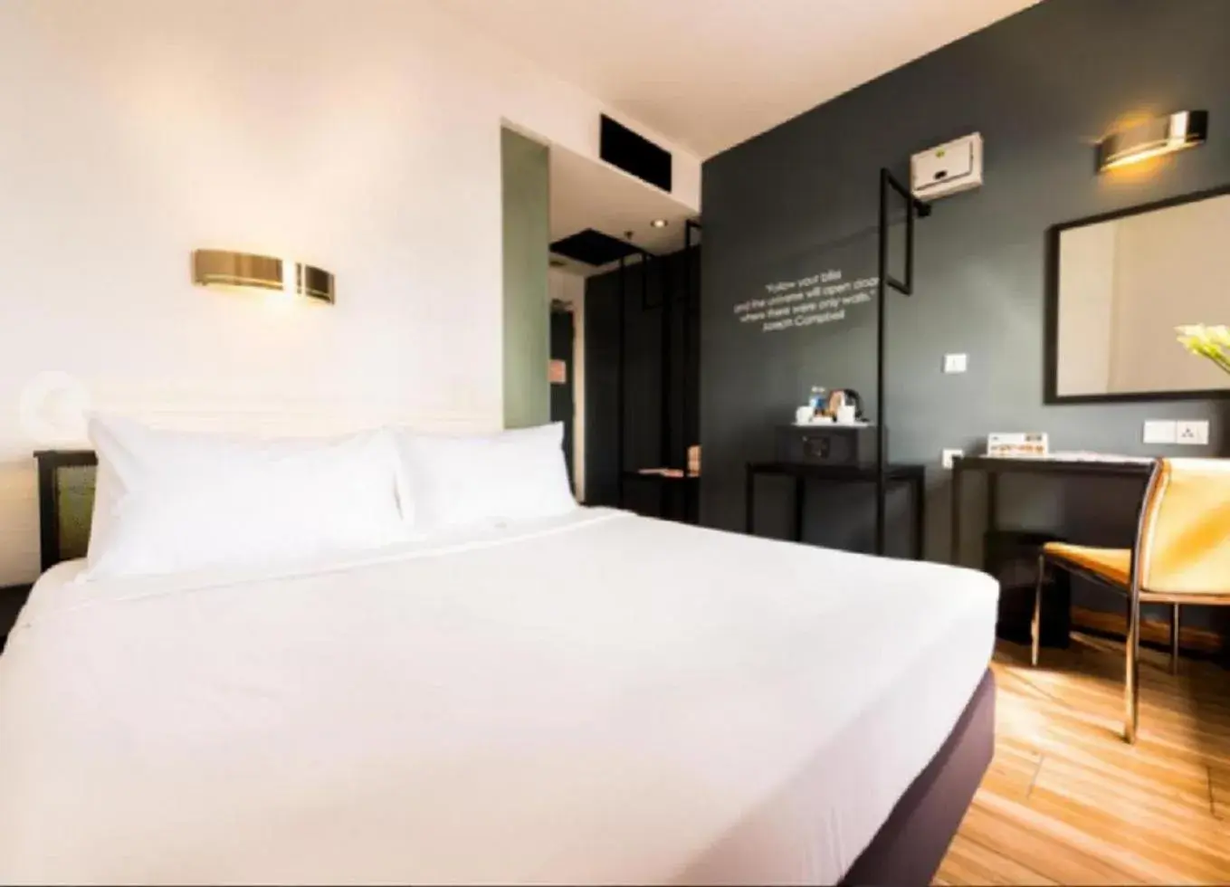 Bedroom, Bed in Hotel Sentral Pudu @ City Centre / Bukit Bintang