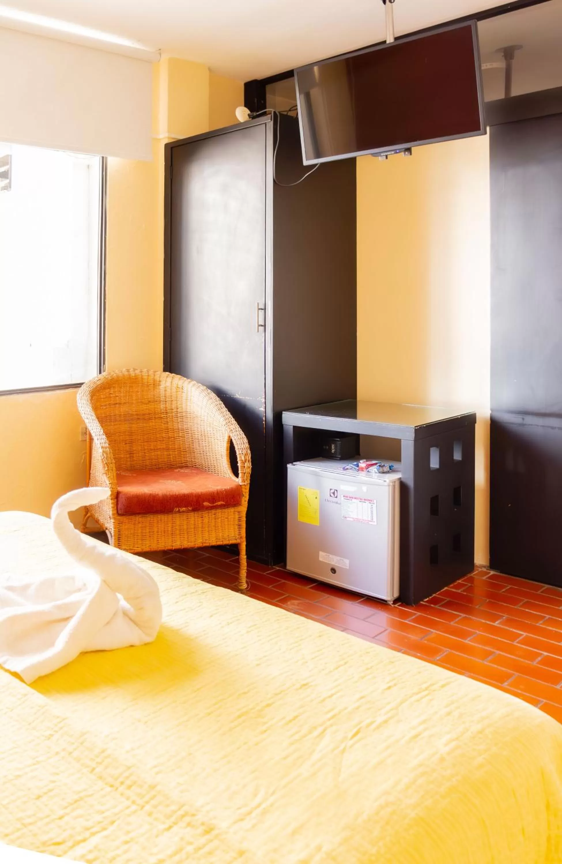 Bedroom, Bed in Hostal Antares