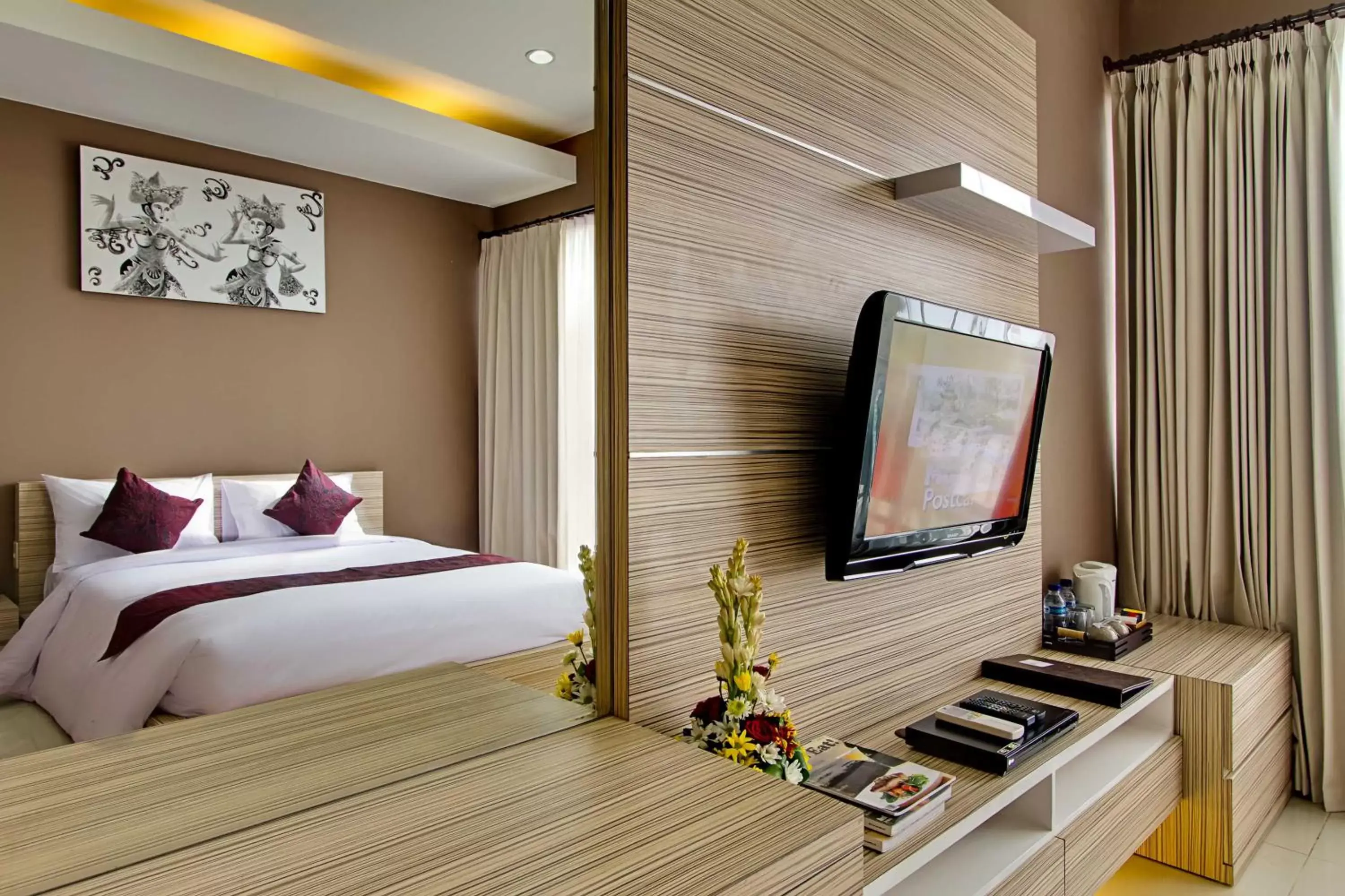 Bed in ABISHA Resort Jimbaran Bed in ABISHA Resort Jimbaran