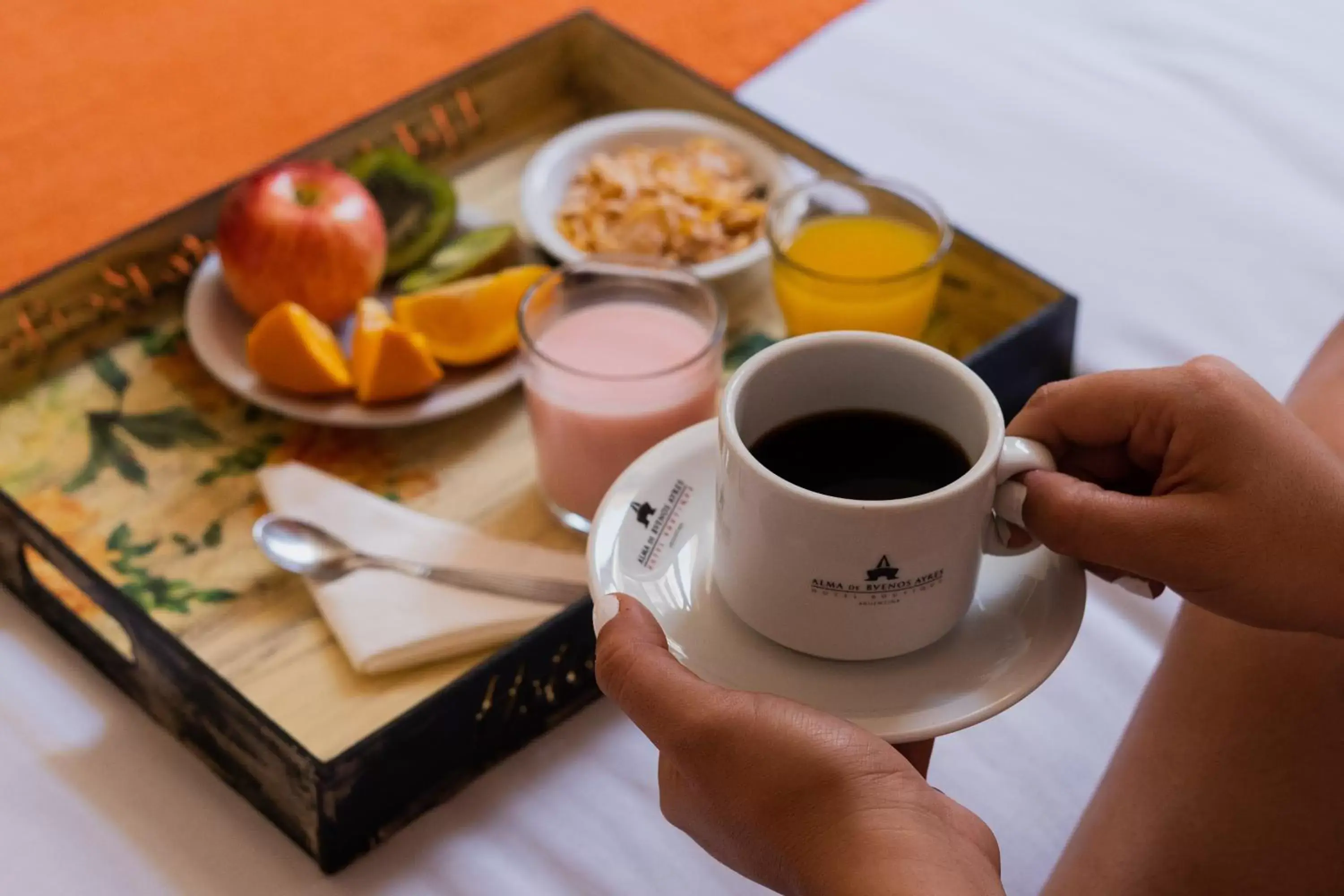 Continental breakfast in Hotel Alma De Buenos Aires