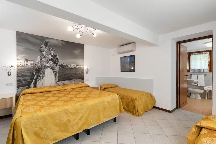 Bed in Villa Albertina
