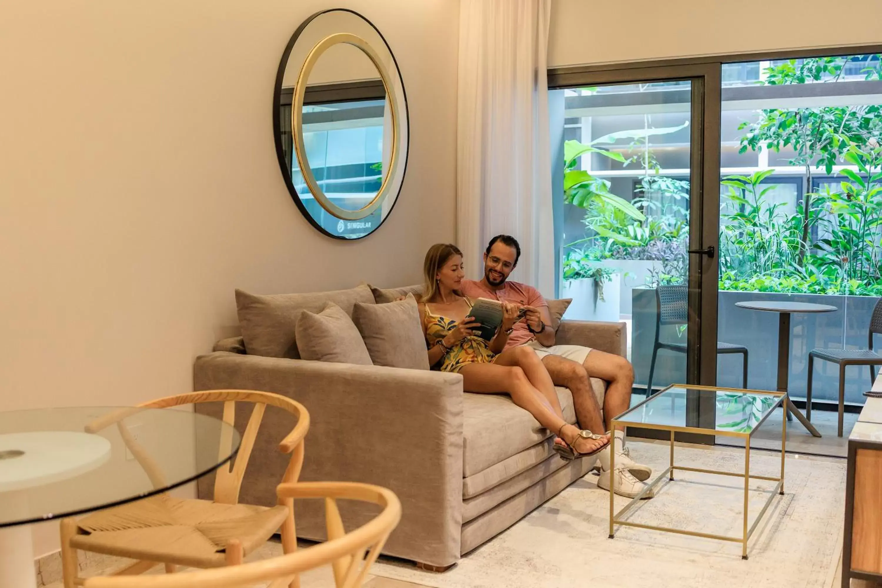 Seating Area in Singular Dream Beach Residences