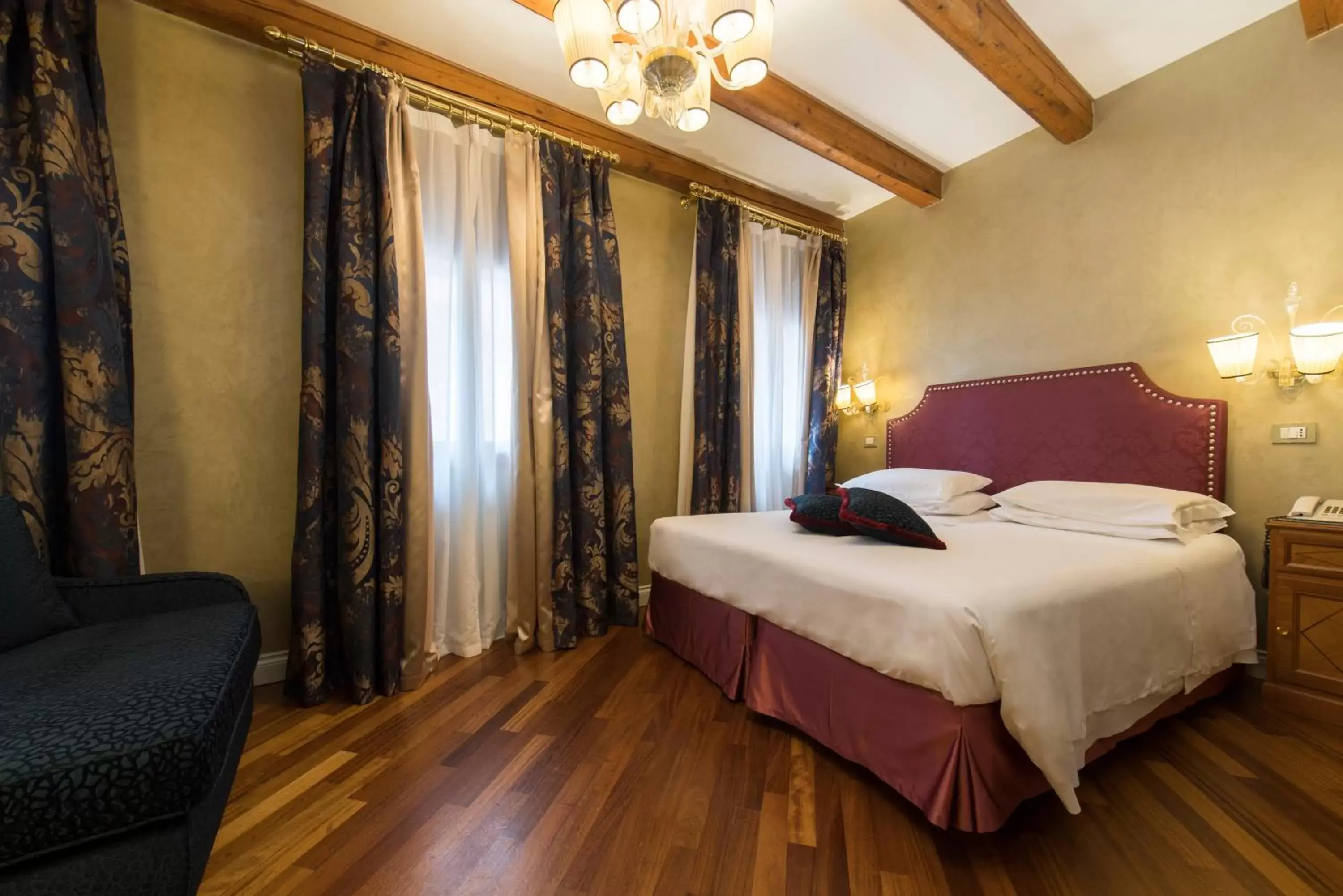 Bed in Hotel Campiello
