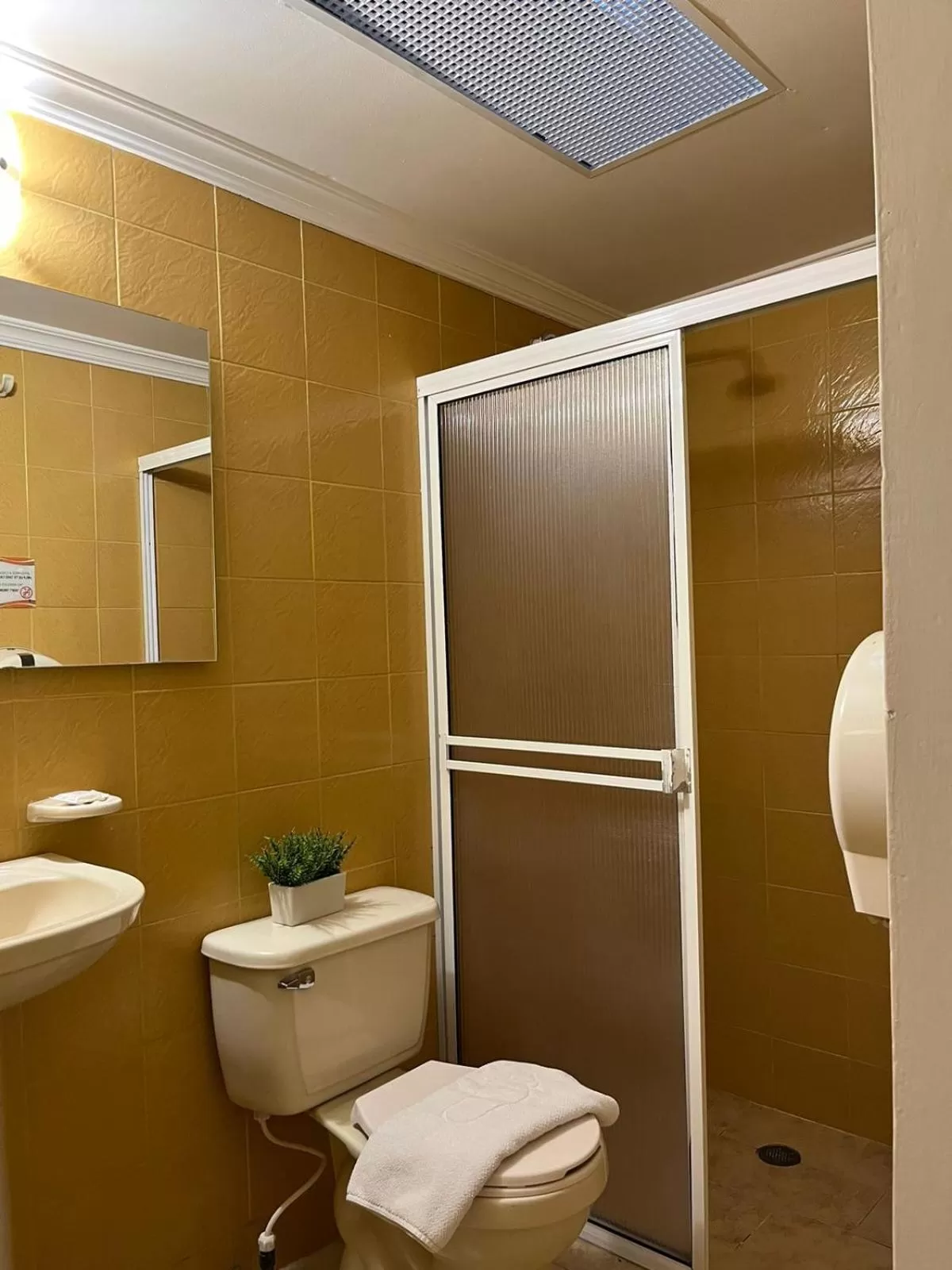 Toilet in Hotel El Viajero Centro