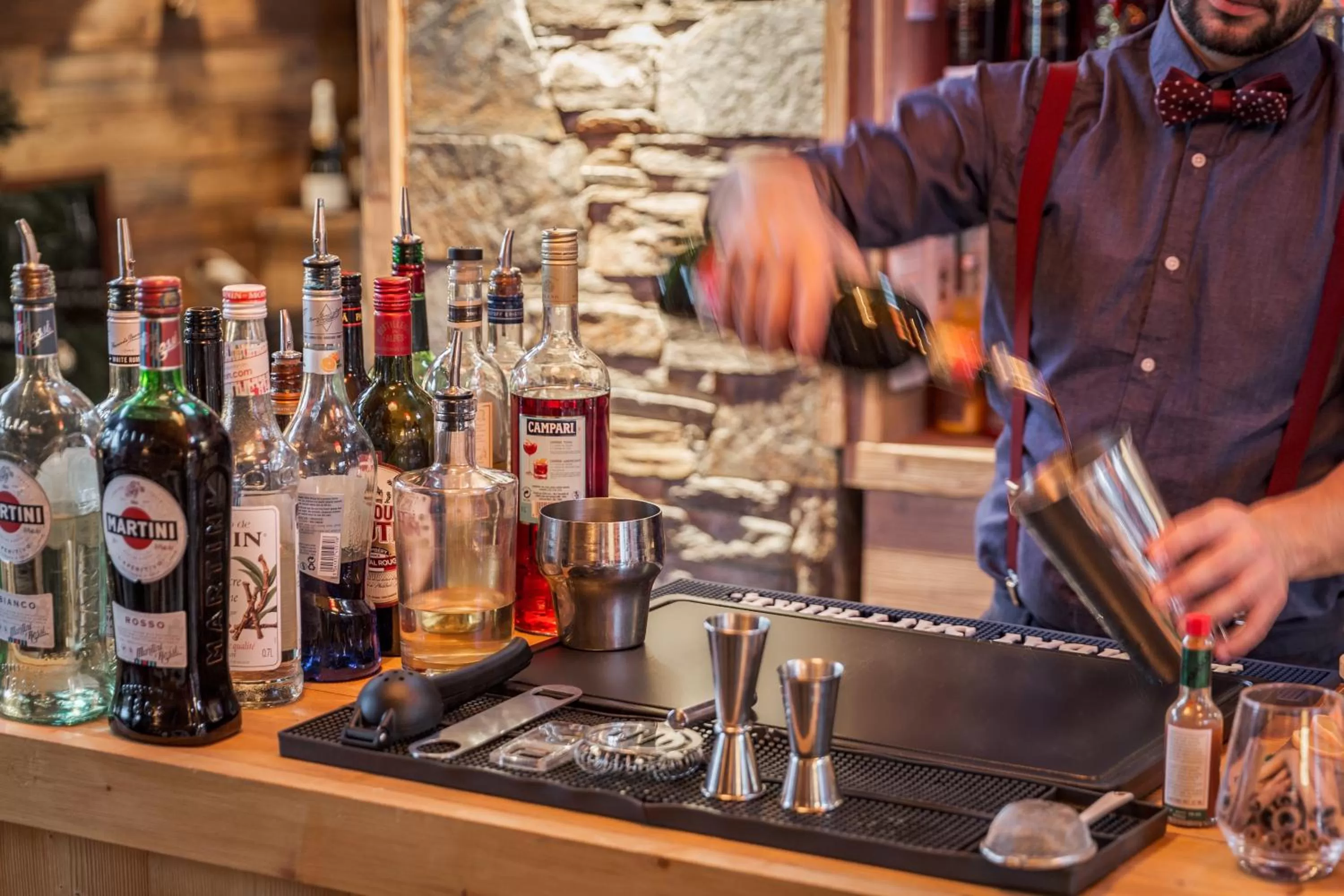 Staff in Les Loges Blanches Megève