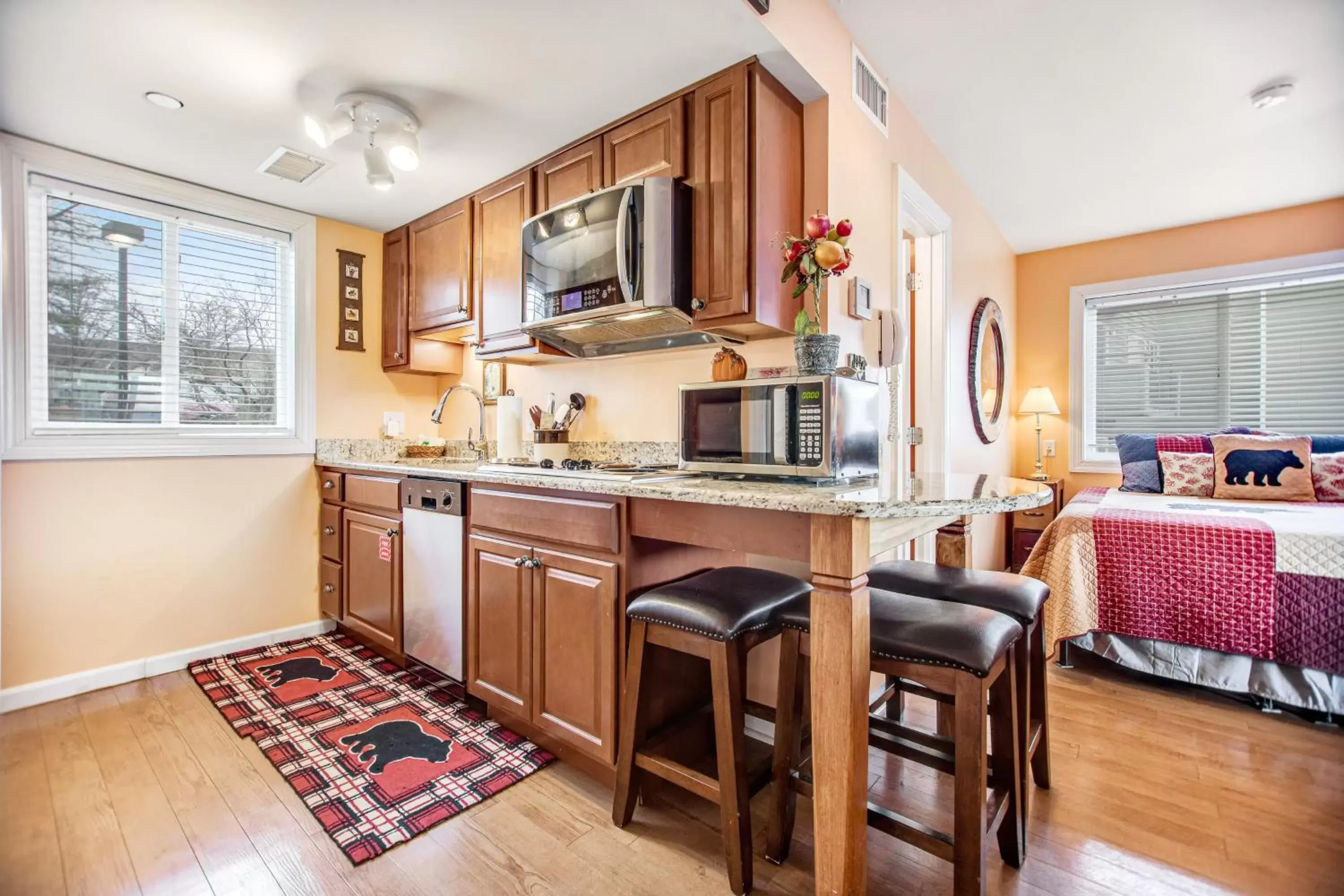 Kitchen/Kitchenette in Gatlinburg Summit Condo #6208