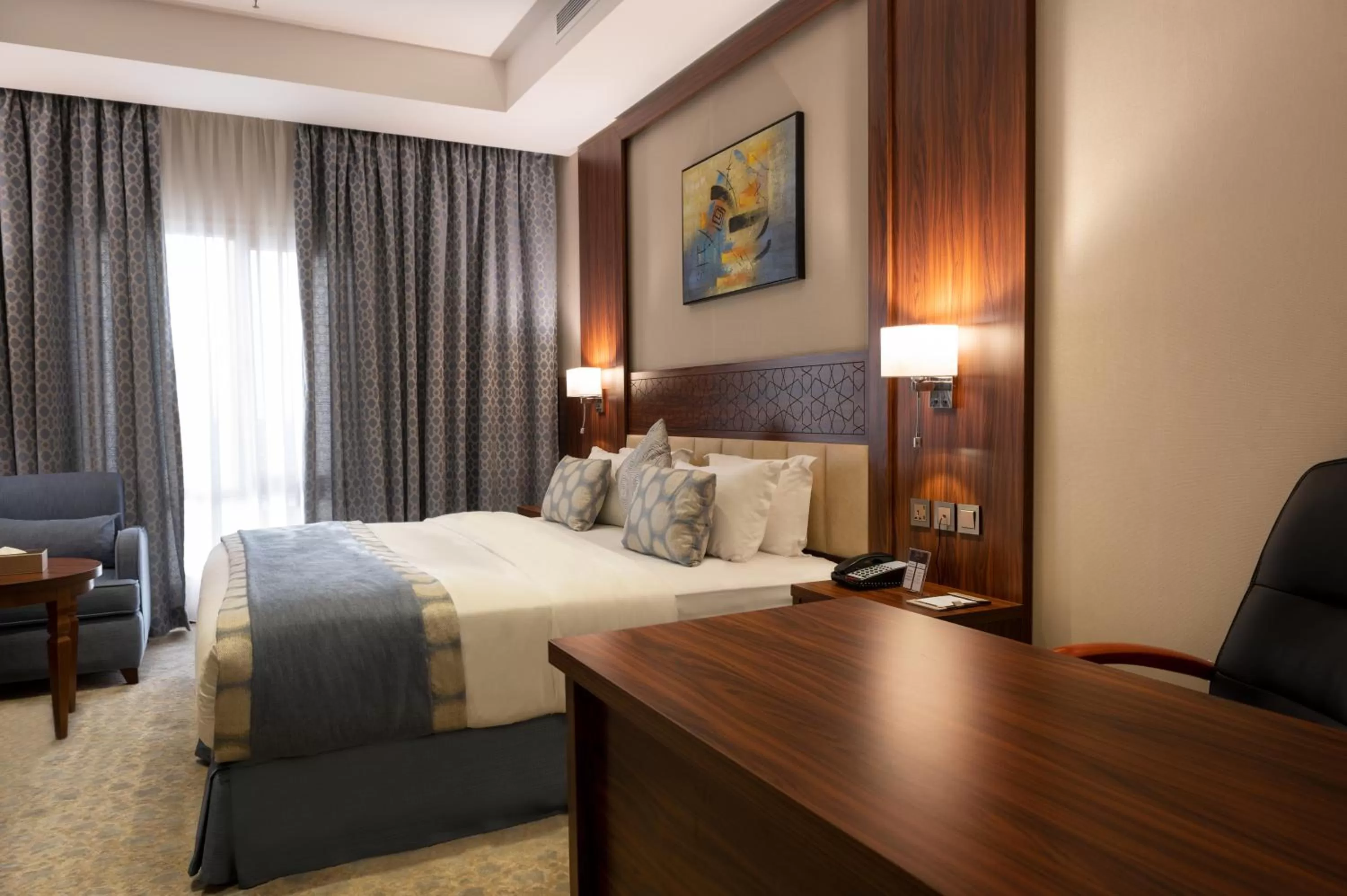 Bed in mawasim al hay at hotel