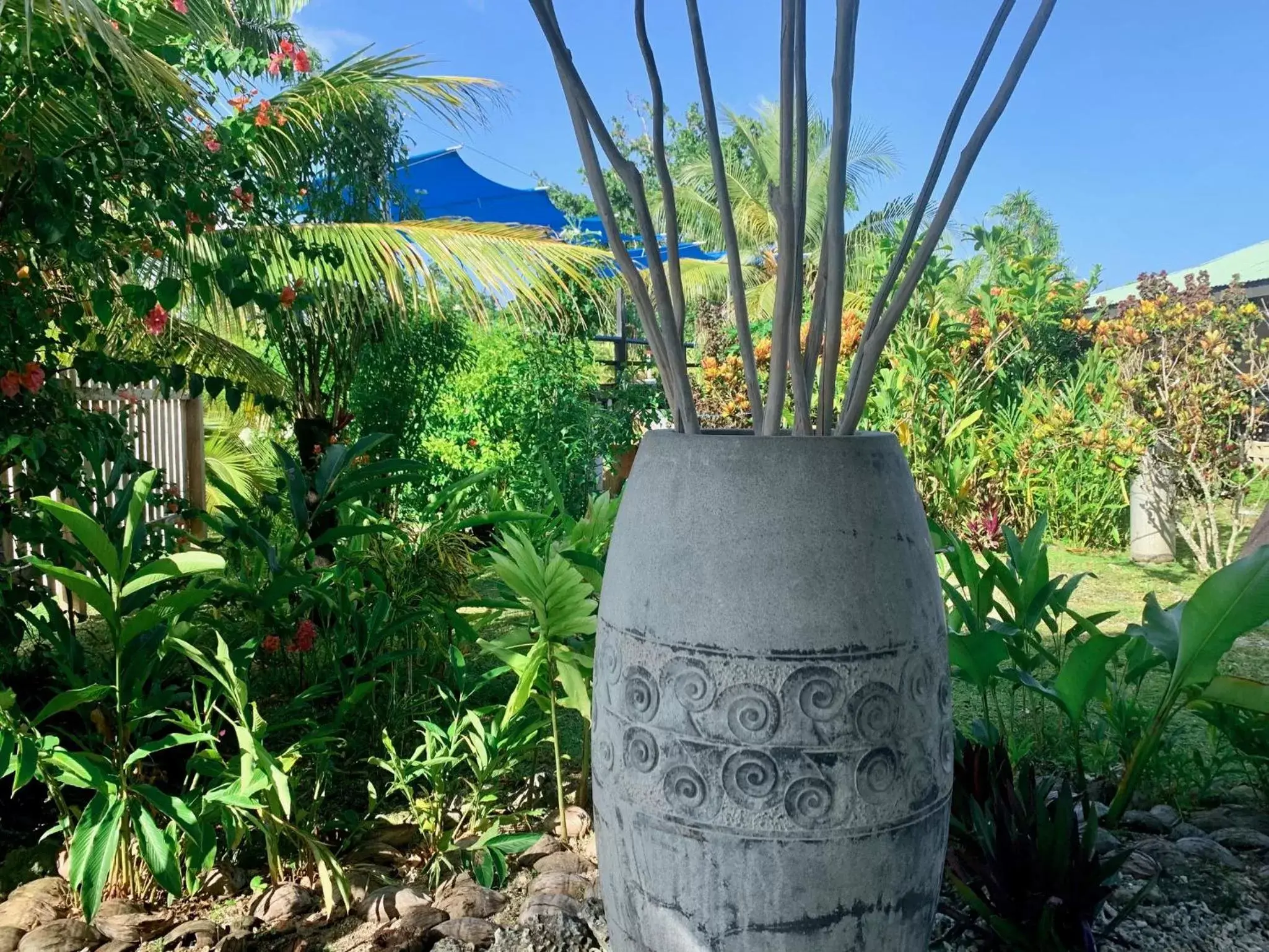 Garden in Turtle Bay Lodge