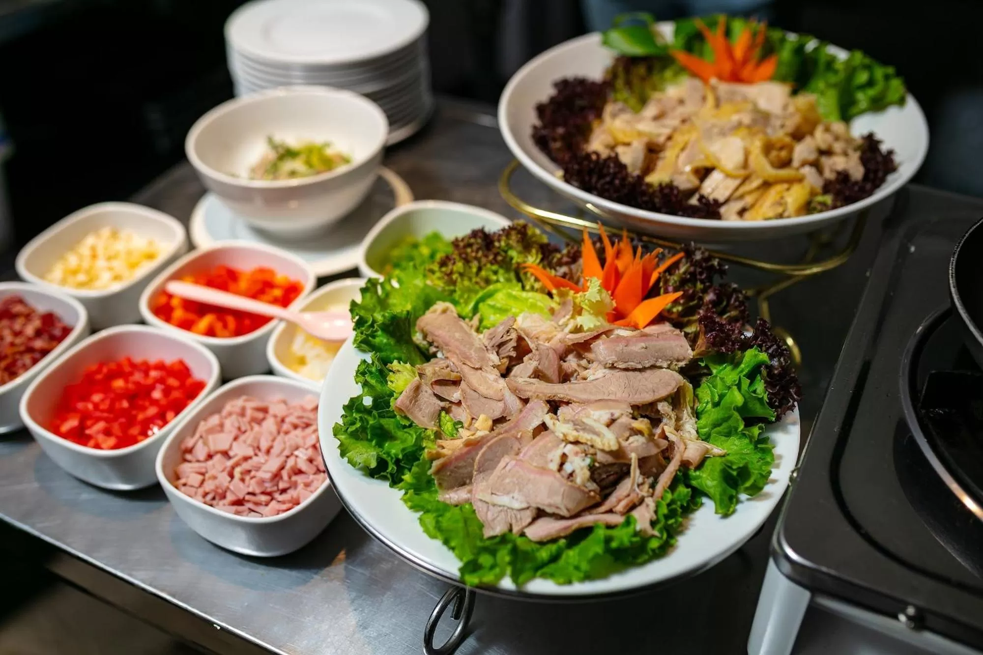 Food and drinks in Scent Premium Hotel