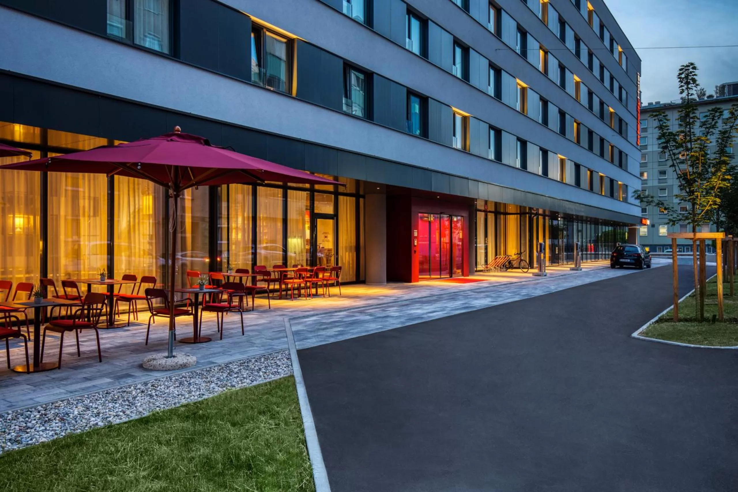 Property building in IntercityHotel Graz