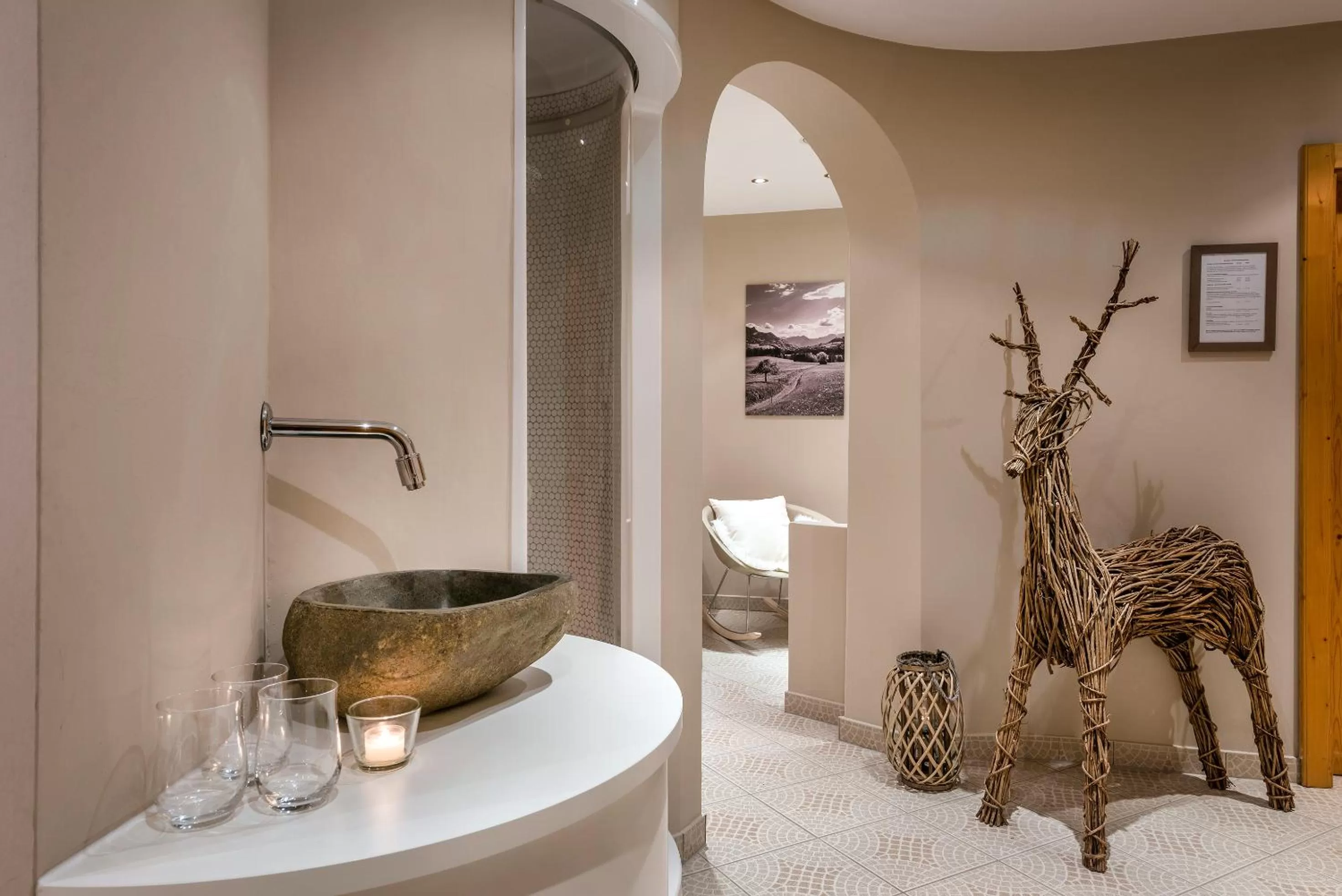 Spa and wellness centre/facilities in Landhaus Tanner