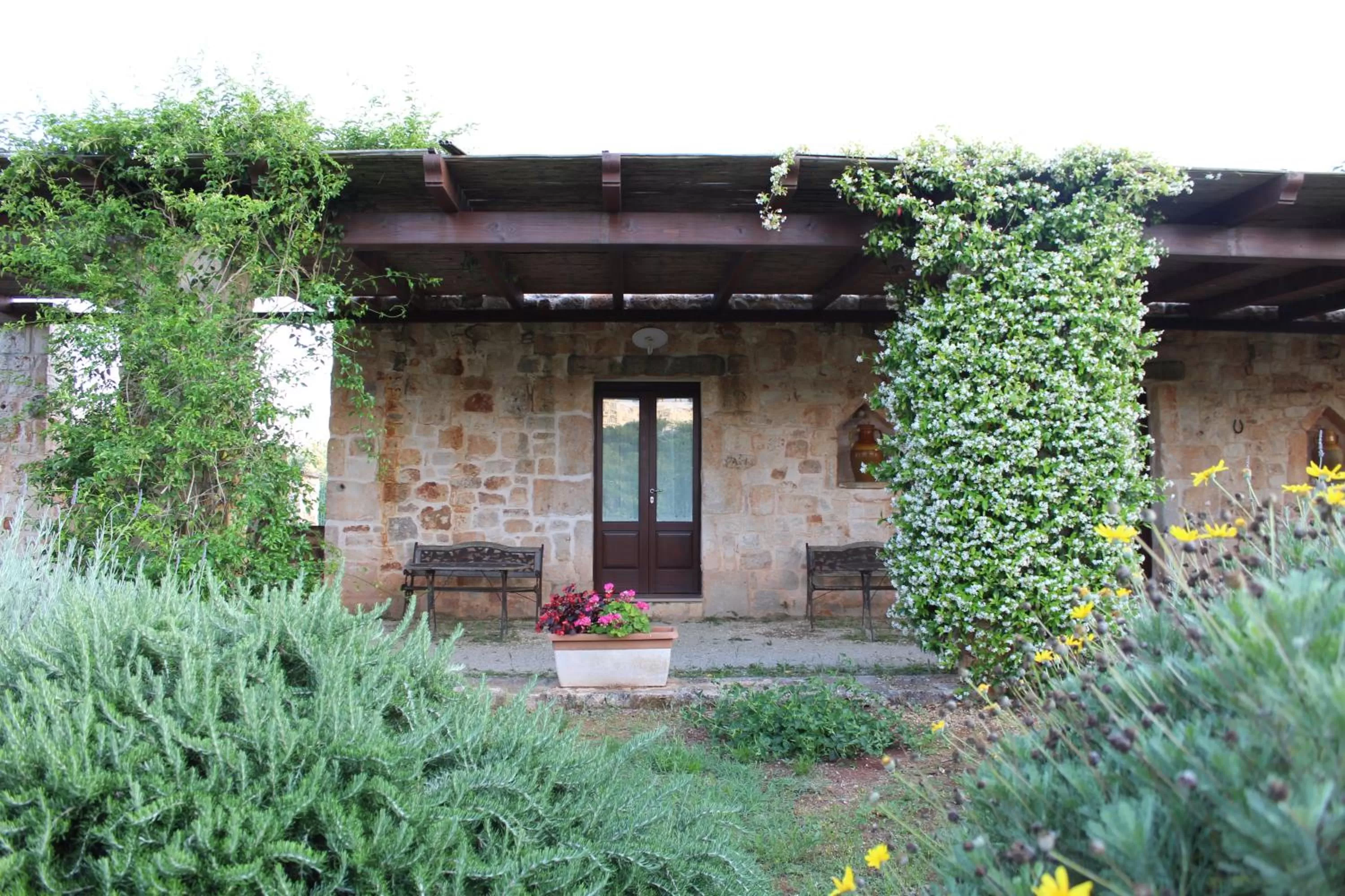 Garden view, Property Building in Masseria Tolla