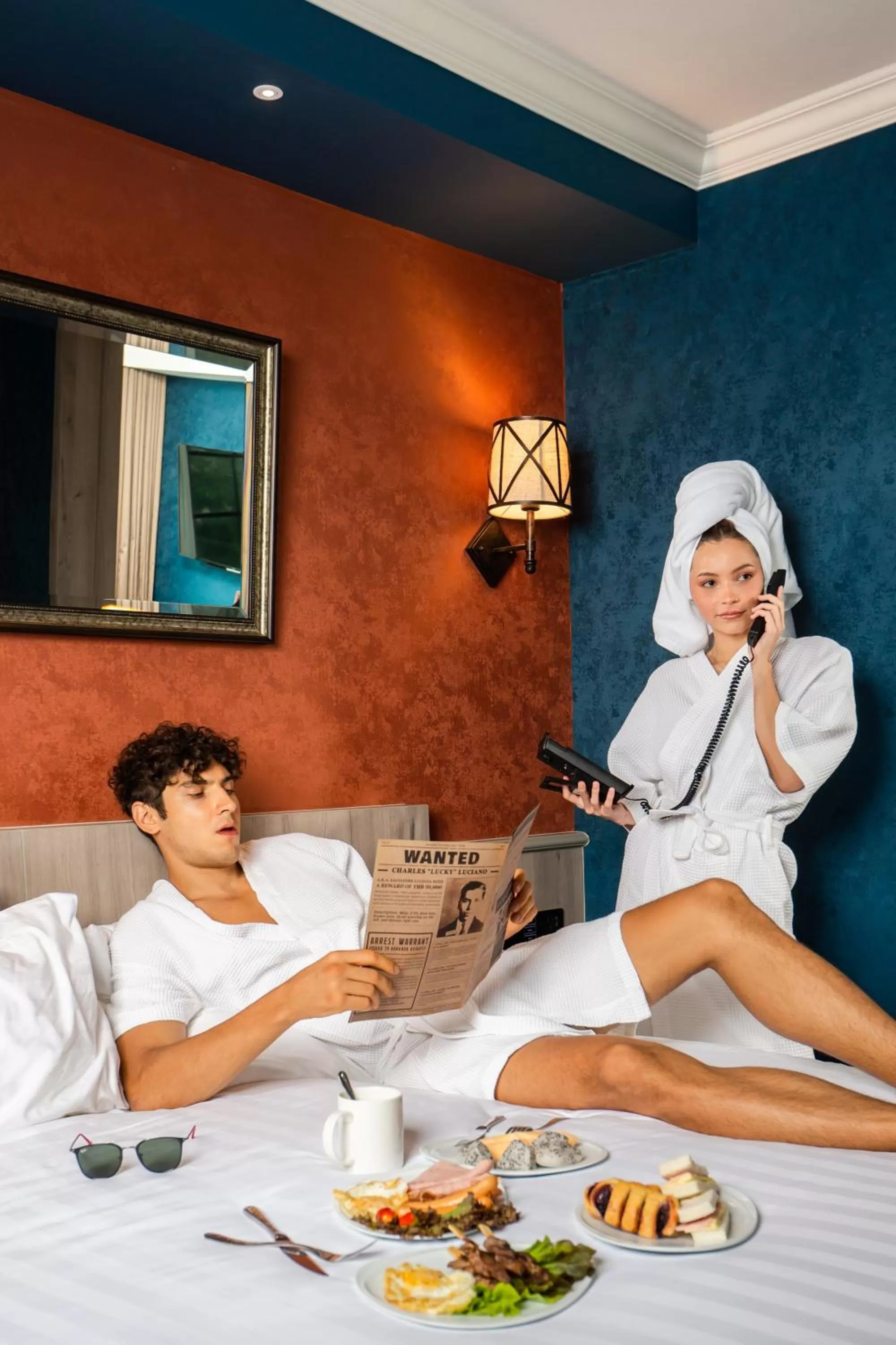 Breakfast, Bed in The Coach Hotel Sukhumvit - Asok BTS Bangkok