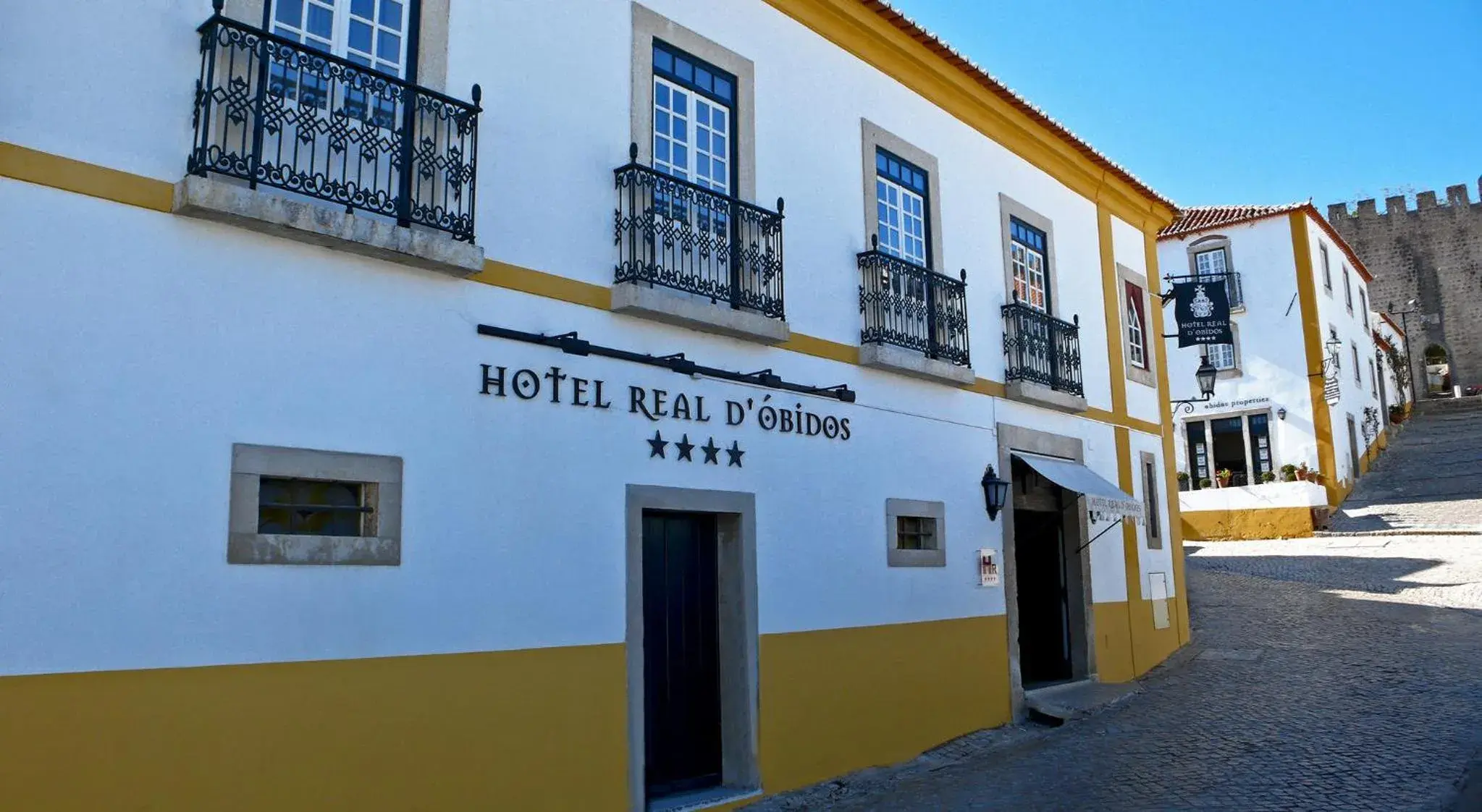 Property building in Hotel Real d Obidos Property building in Hotel Real d Obidos