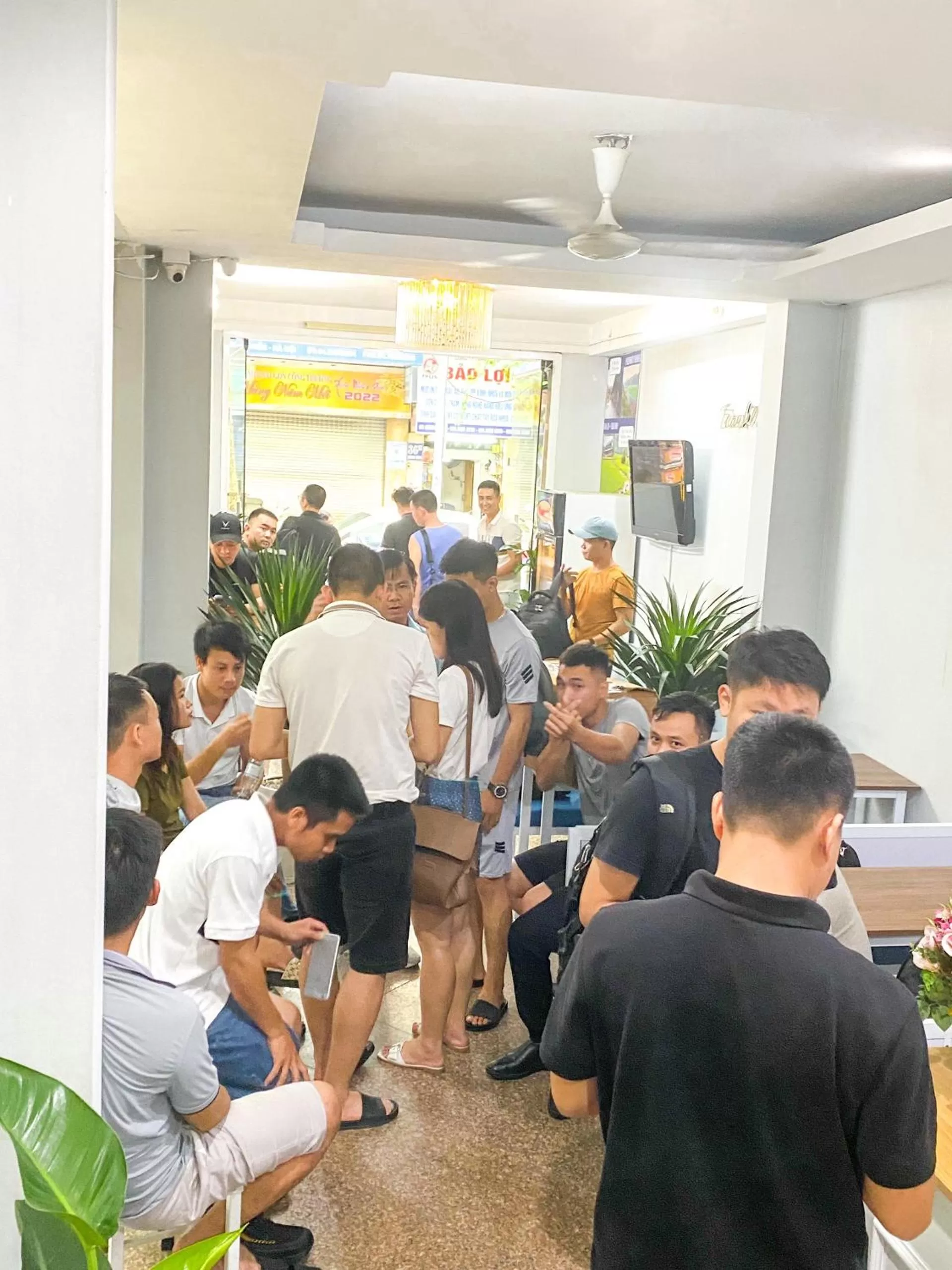 People in Hanoi View Legend Hotel