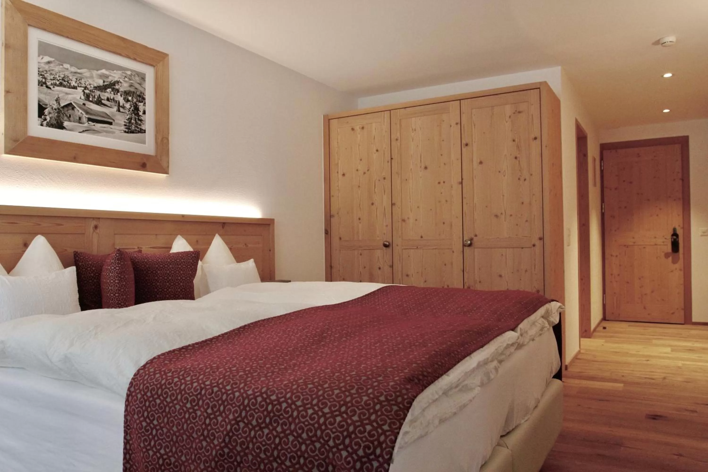 Bed in Hotel Sarain Active Mountain Resort