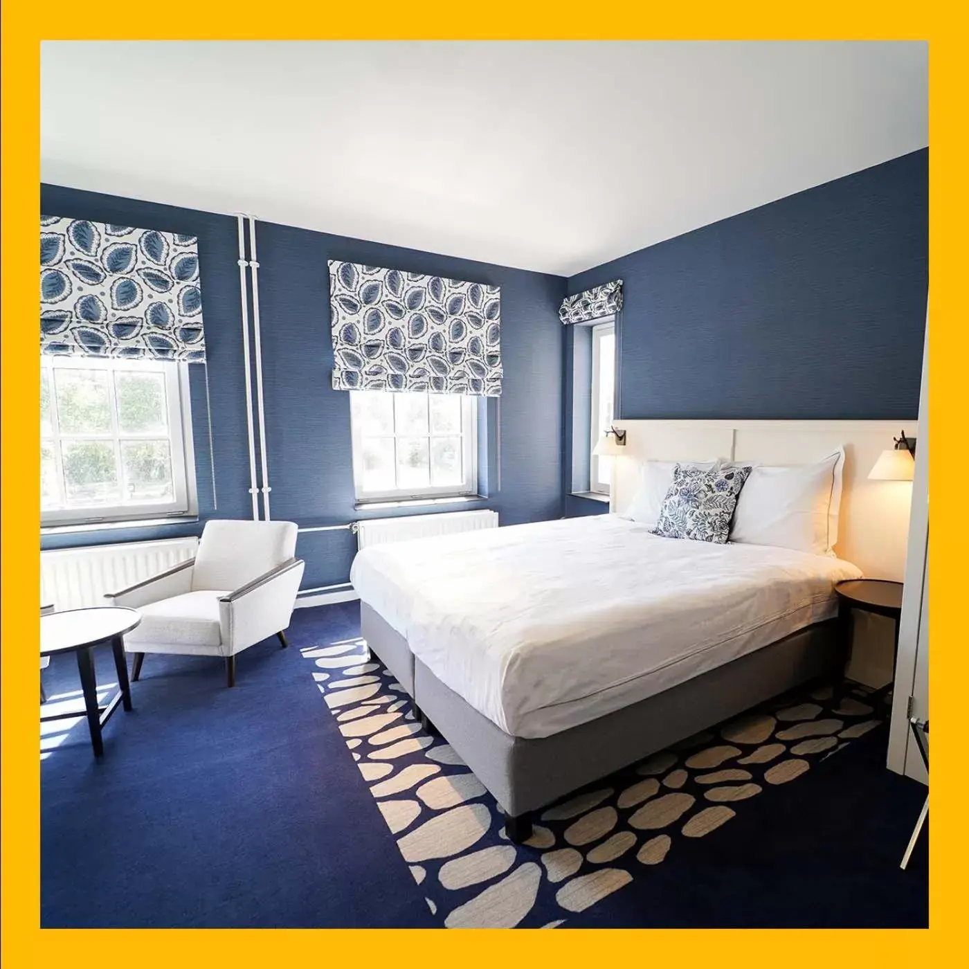 Bed in The Fallon Hotel Alkmaar