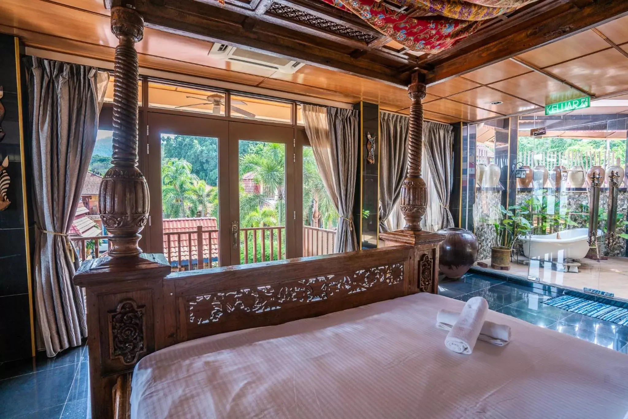 Bedroom in Lost Paradise Resort