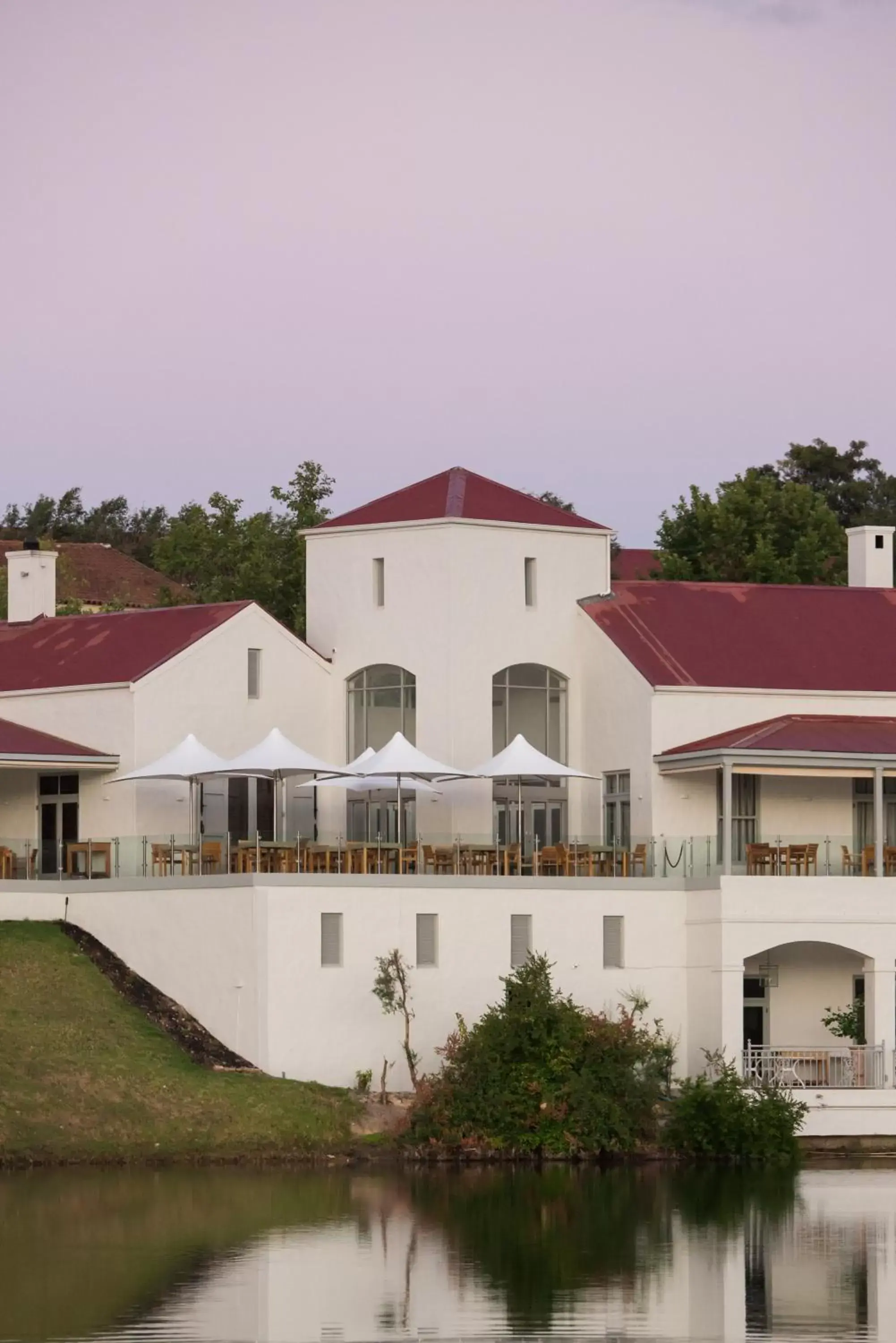 Restaurant/places to eat, Property Building in Asara Wine Estate & Hotel