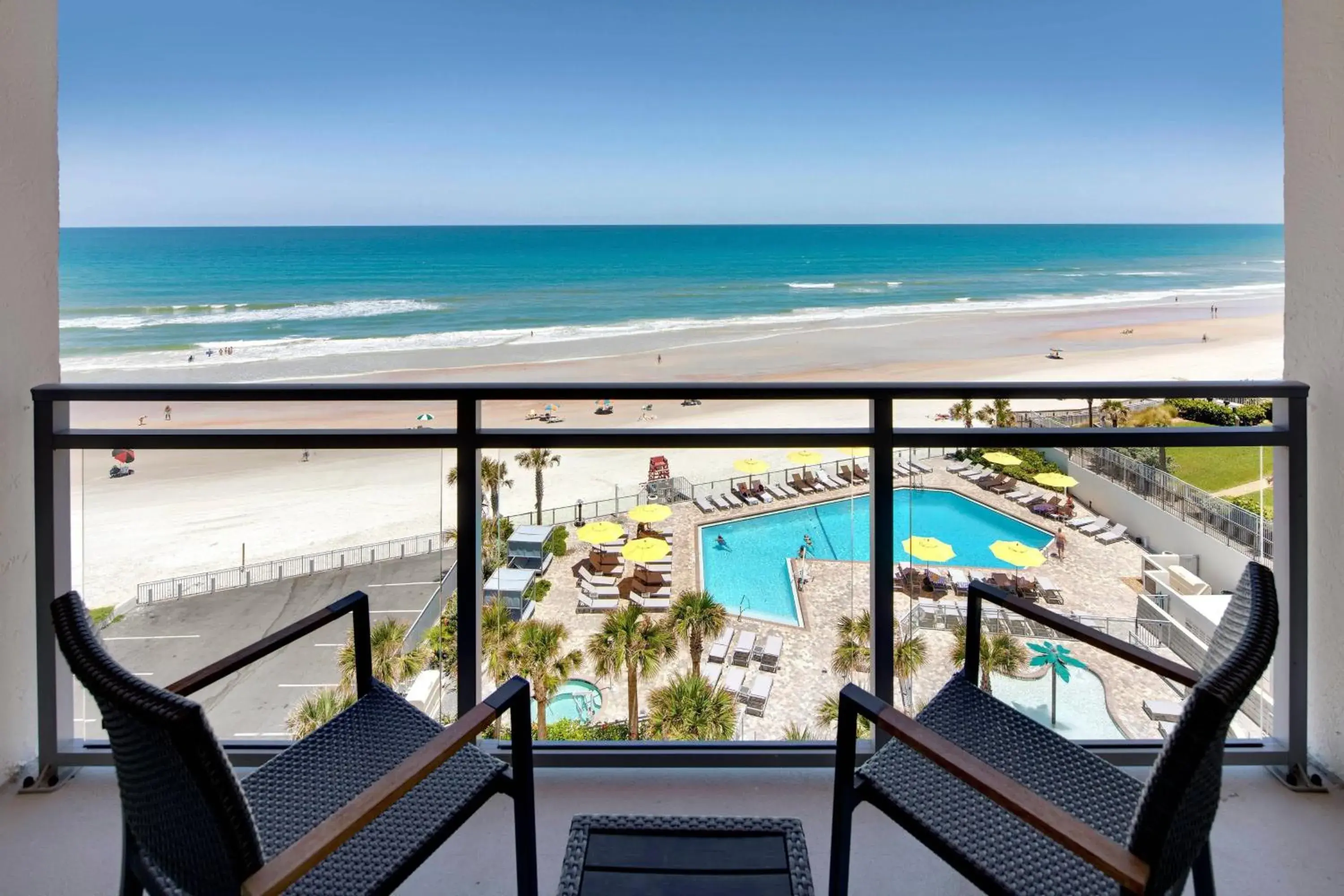 Photo of the whole room, Pool View in Delta Hotels by Marriott Daytona Beach Oceanfront