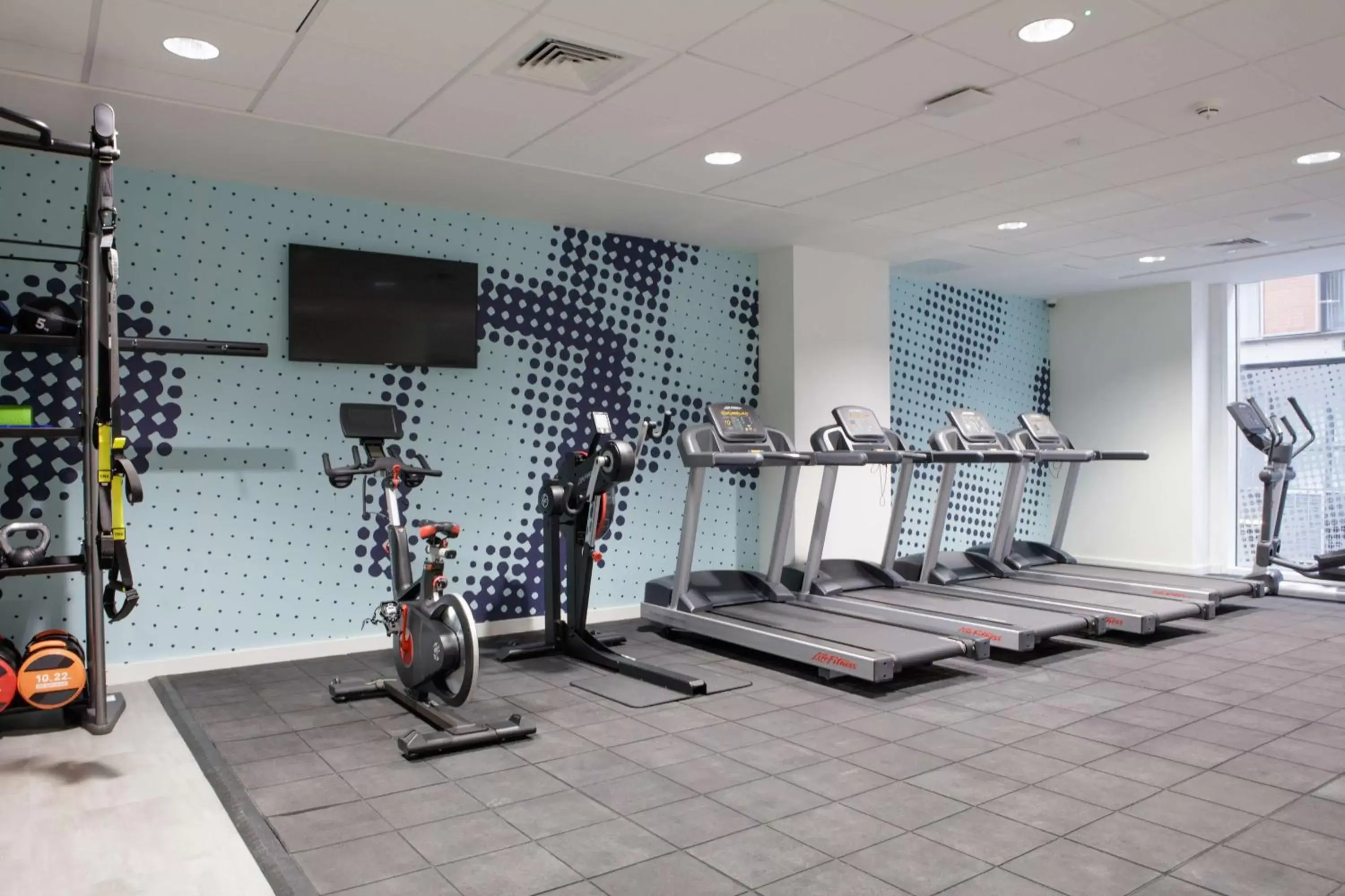 Fitness centre/facilities in Hampton By Hilton Manchester Northern Quarter Fitness centre/facilities in Hampton By Hilton Manchester Northern Quarter