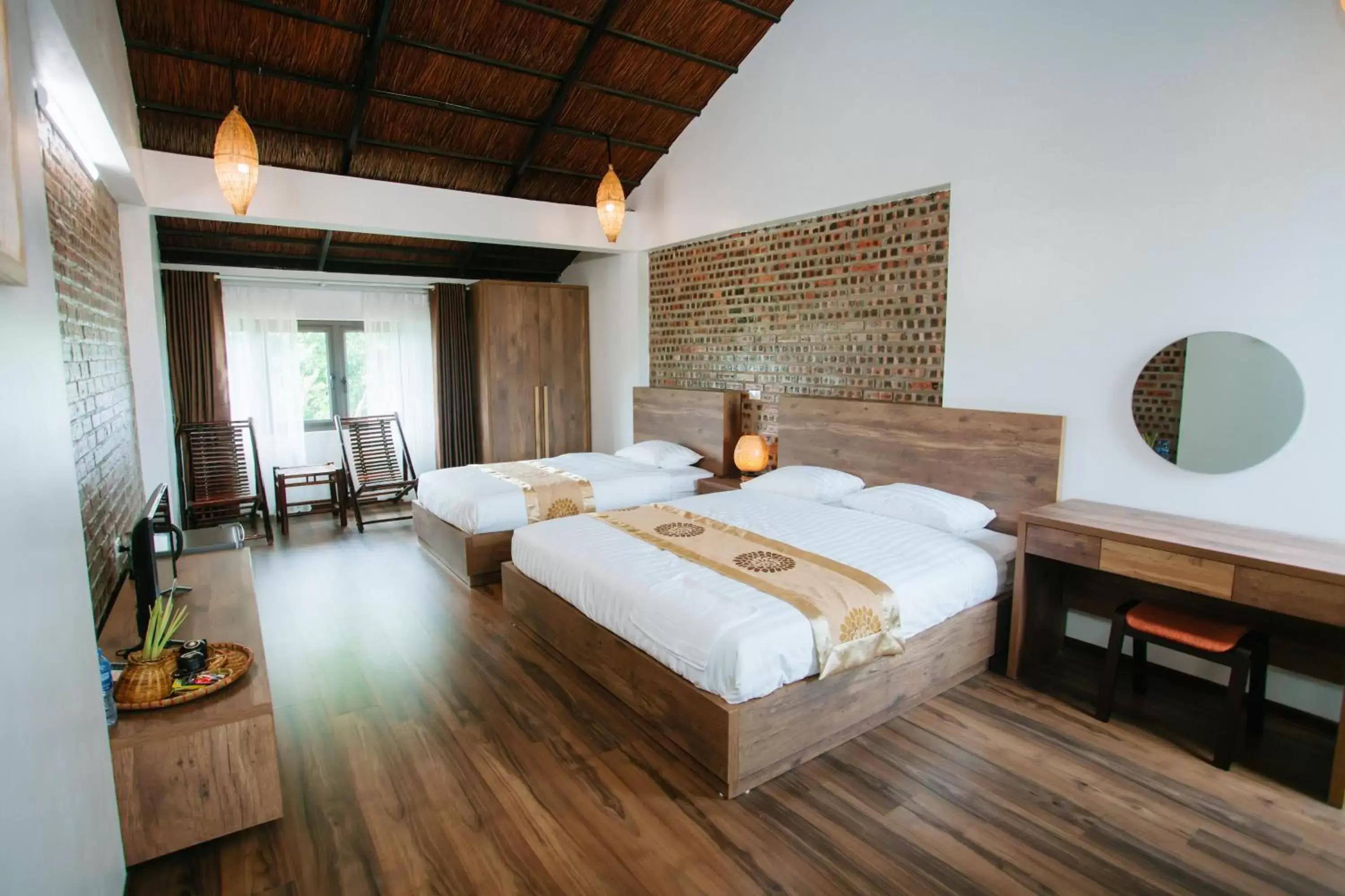 Photo of the whole room, Bed in Nan House - Tam Coc Photo of the whole room, Bed in Nan House - Tam Coc