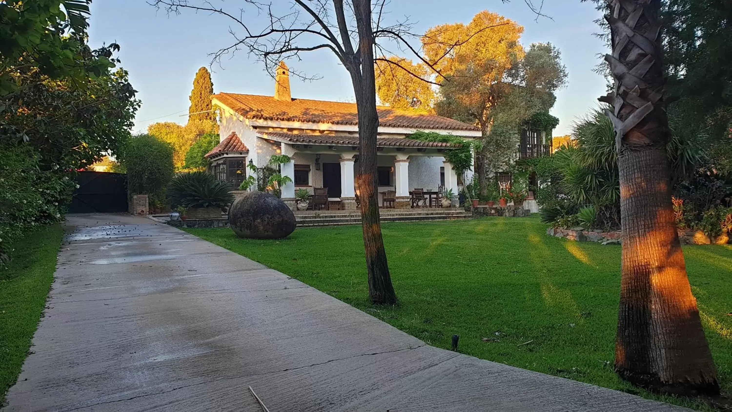 Garden, Property Building in La Casa del Torreón