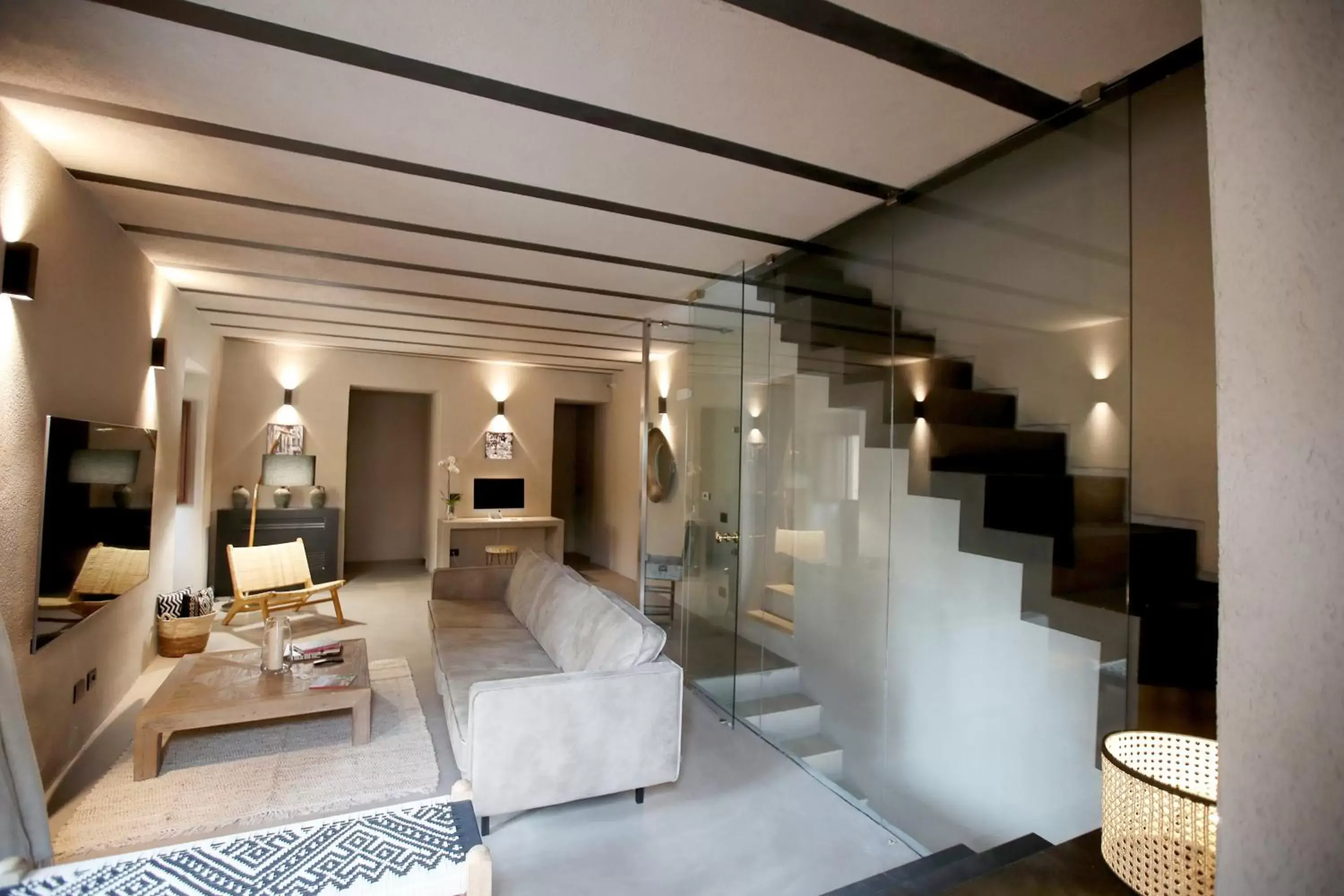 Living room, Seating Area in Casa Nostra Luxury Suites