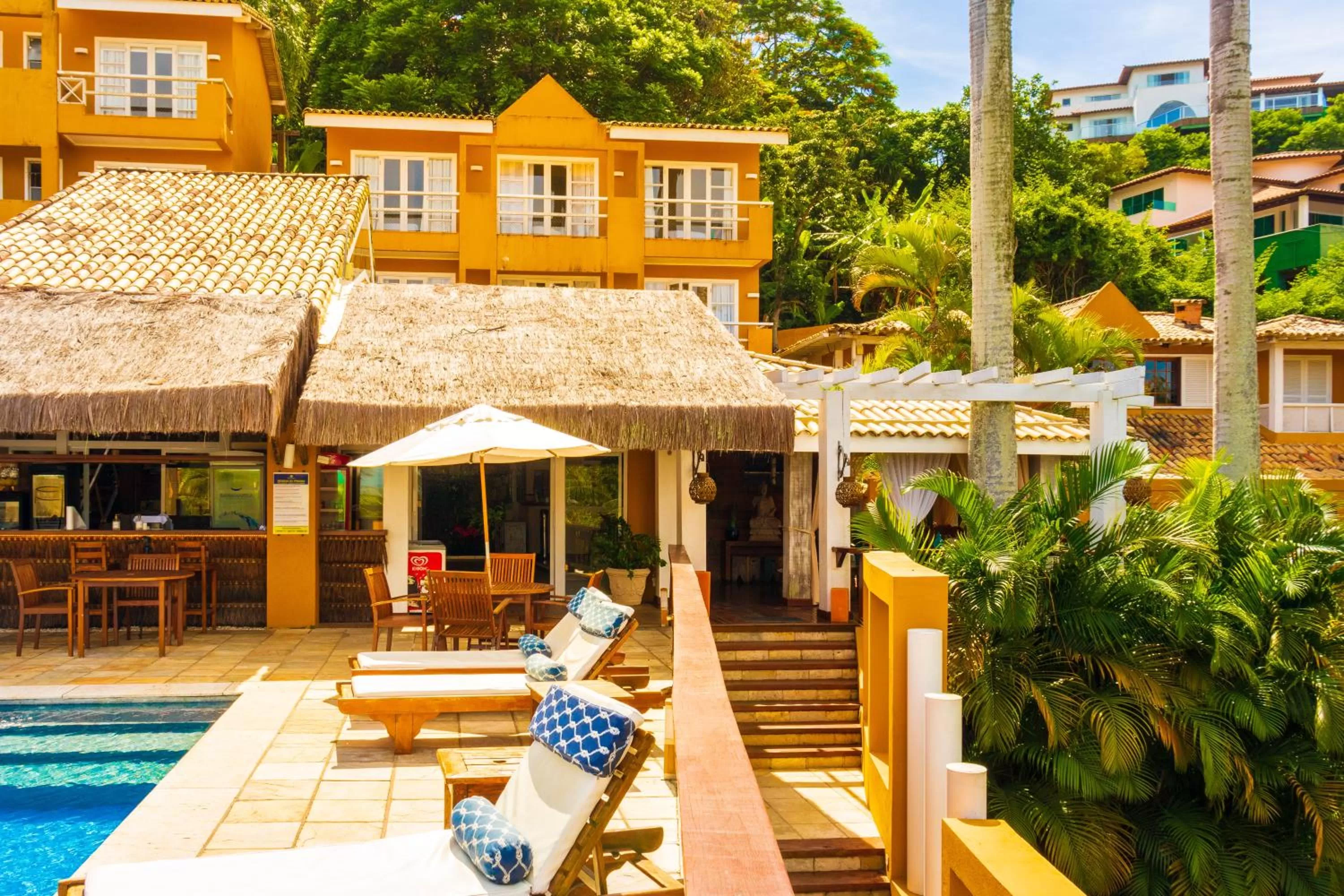 Patio in Bahiamarela Boutique Hotel & SPA