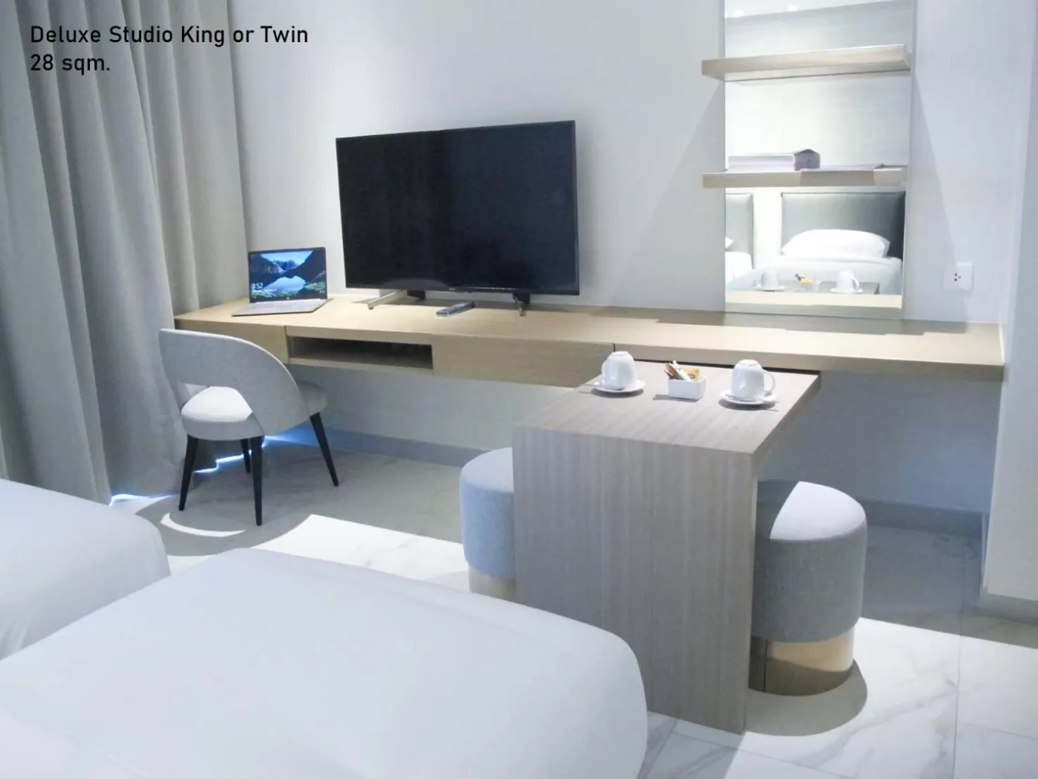 View (from property/room), Bed in ashley hotel bkk