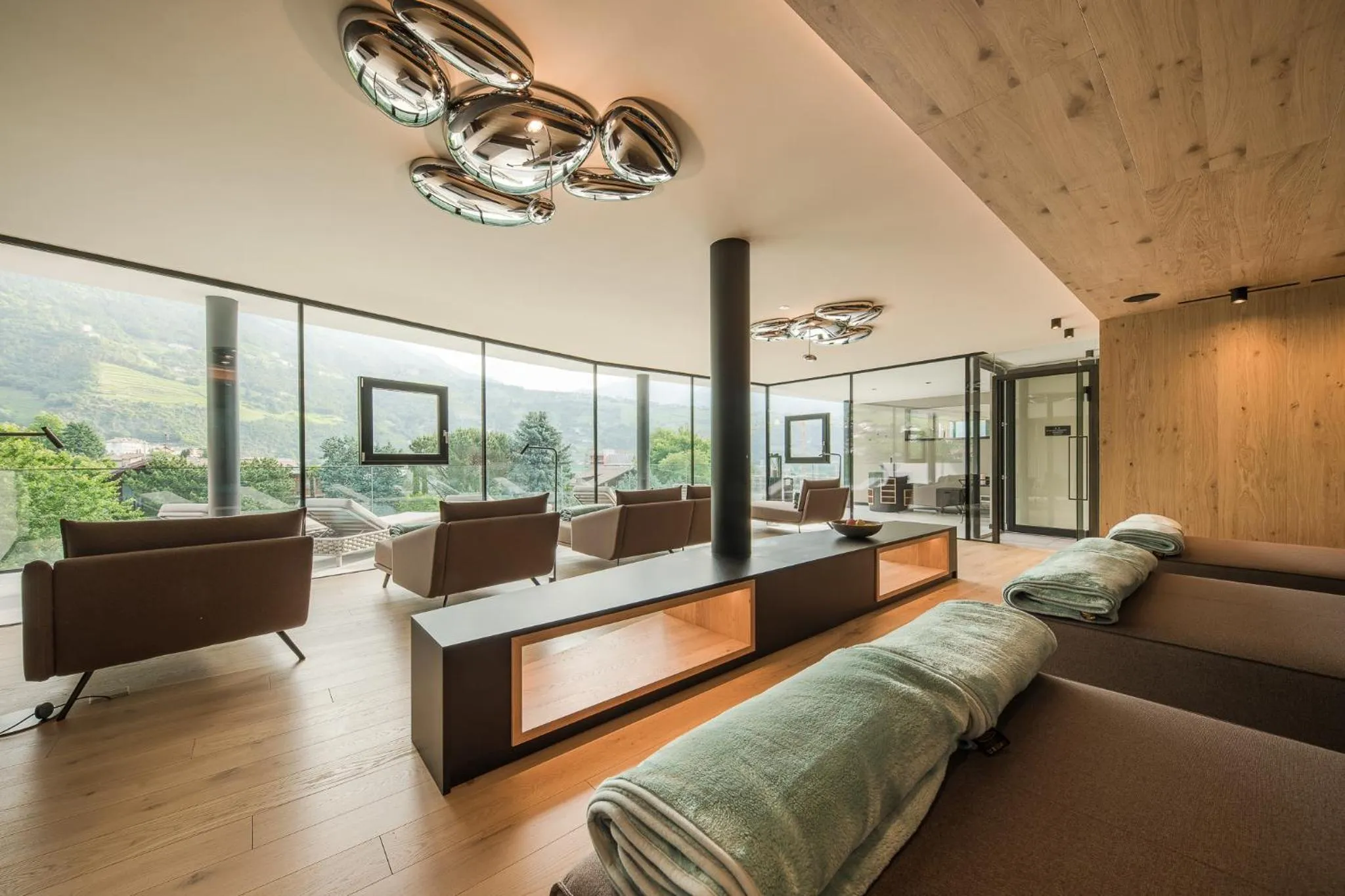 Spa and wellness centre/facilities in Hotel Das Dorner