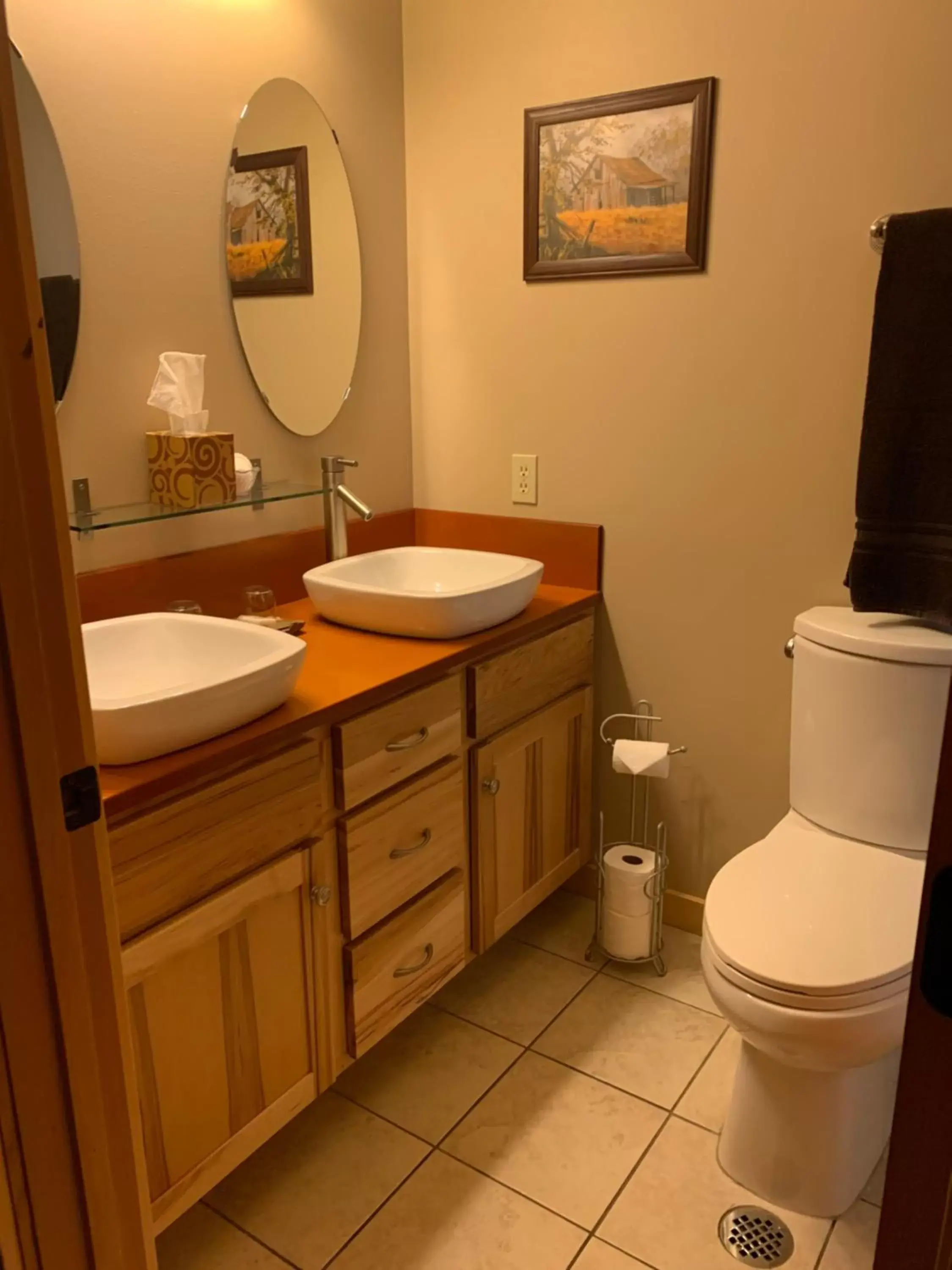 Bathroom in Twisp River Suites