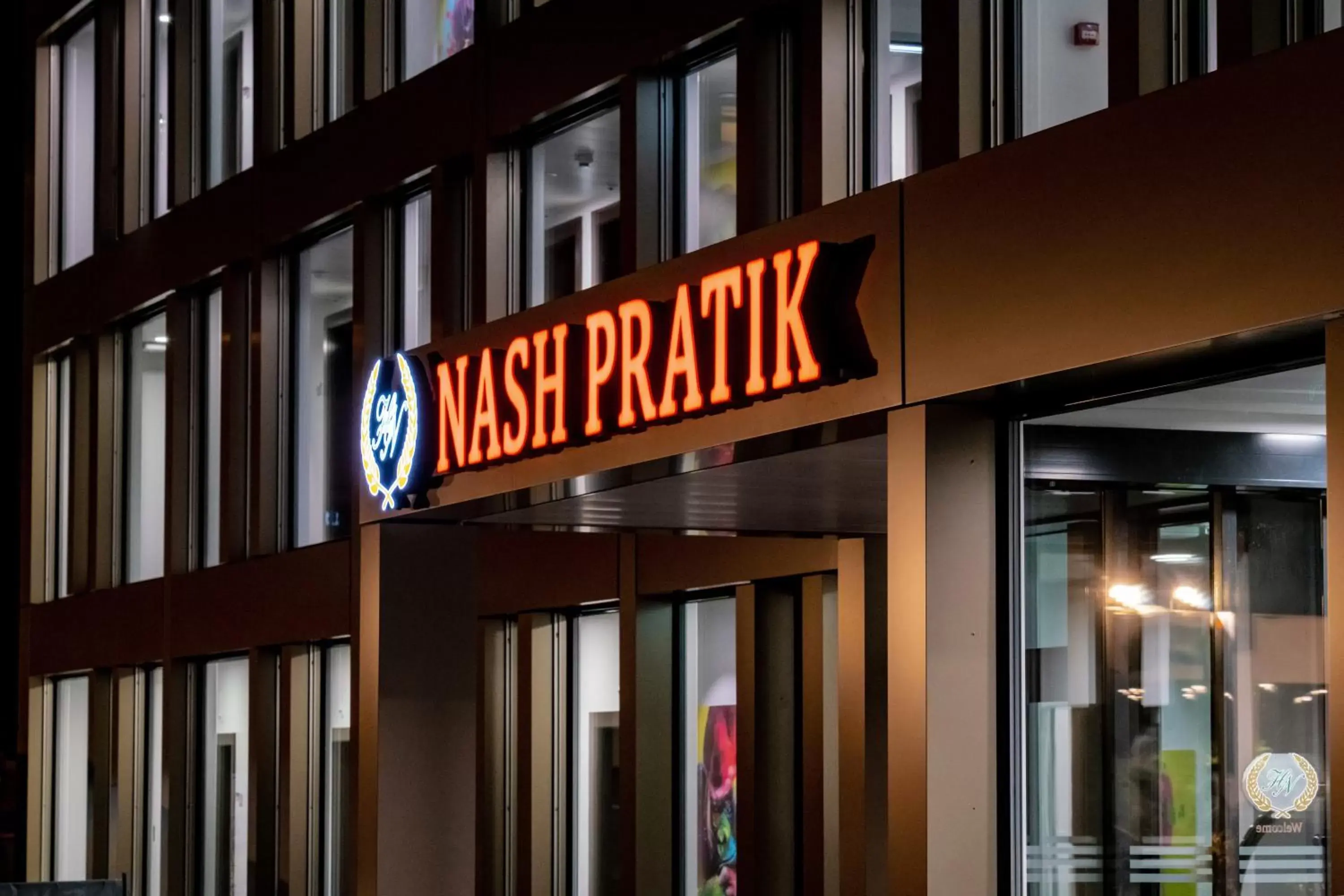 Facade/entrance in Nash Pratik Hotel