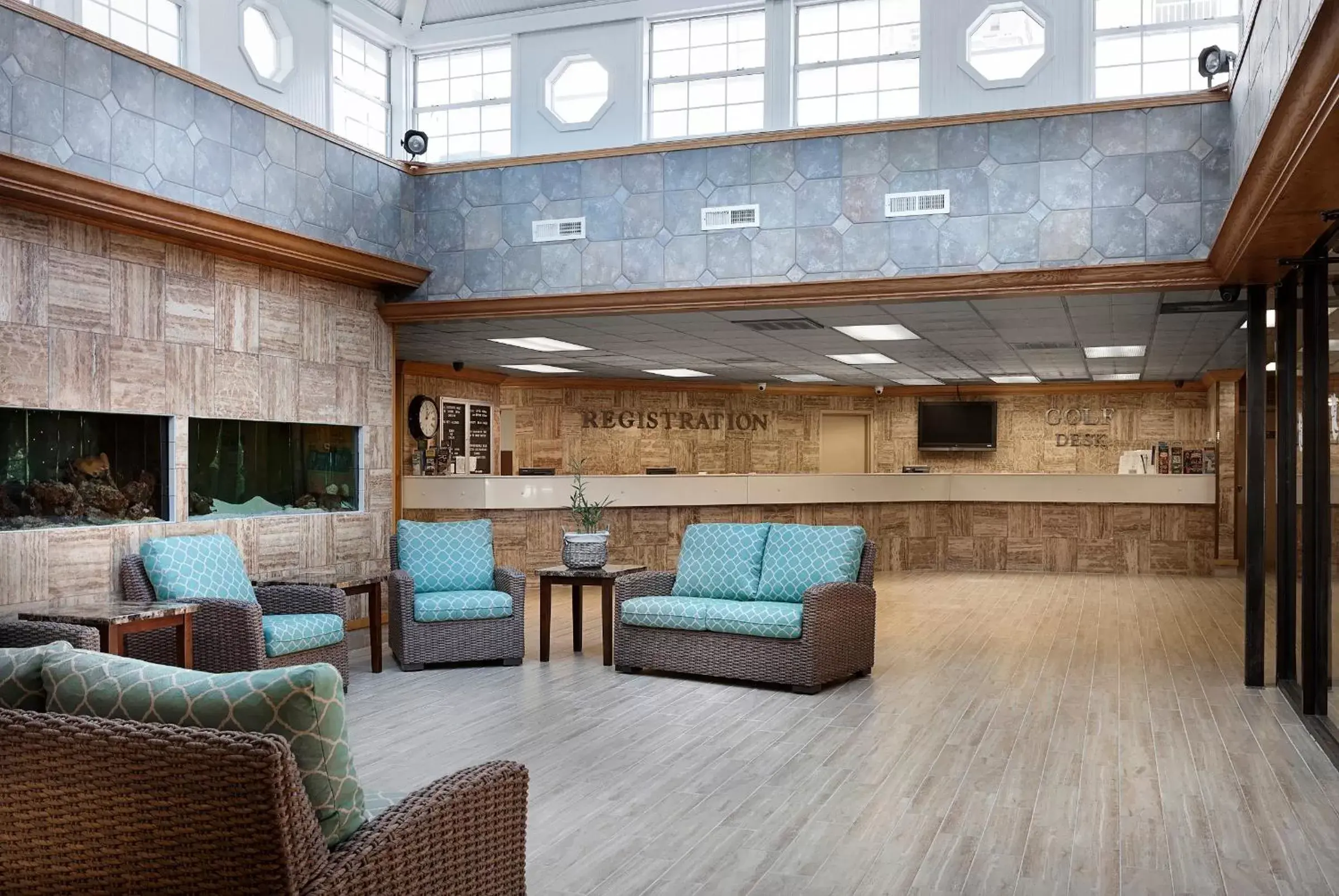 Lobby or reception in Sands Ocean Club