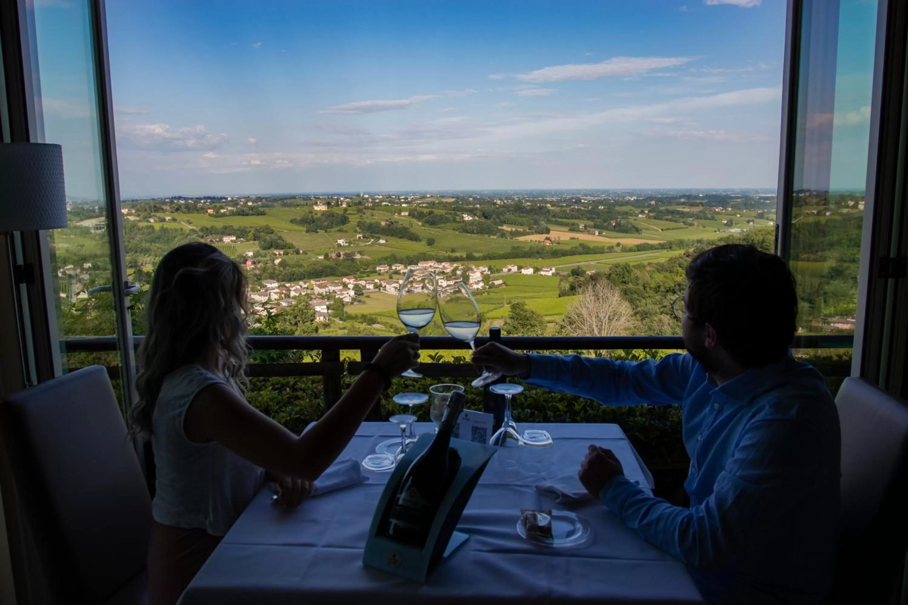 Restaurant/places to eat in Villa del Poggio Prosecco Bike Hotel
