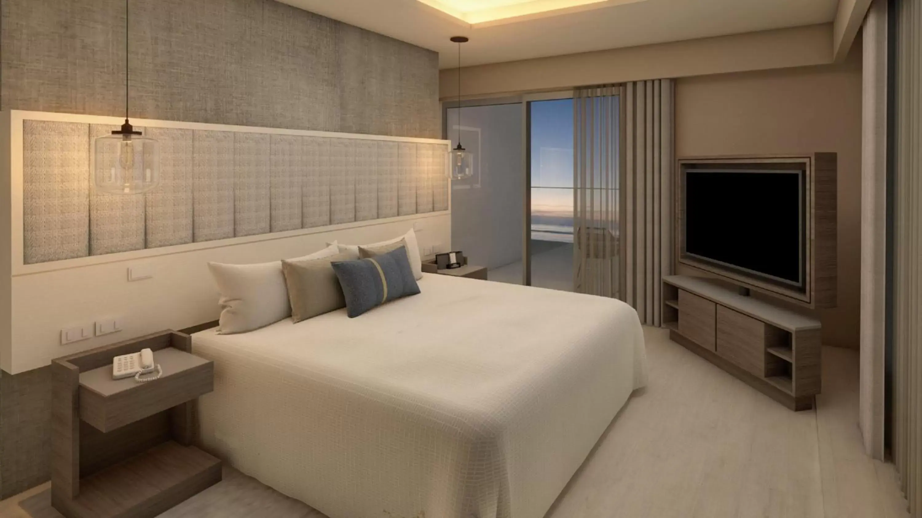 Bedroom, Bed in Hideaway at Royalton Blue Waters, An Autograph Collection all-Inclusive Resort - Adults Only