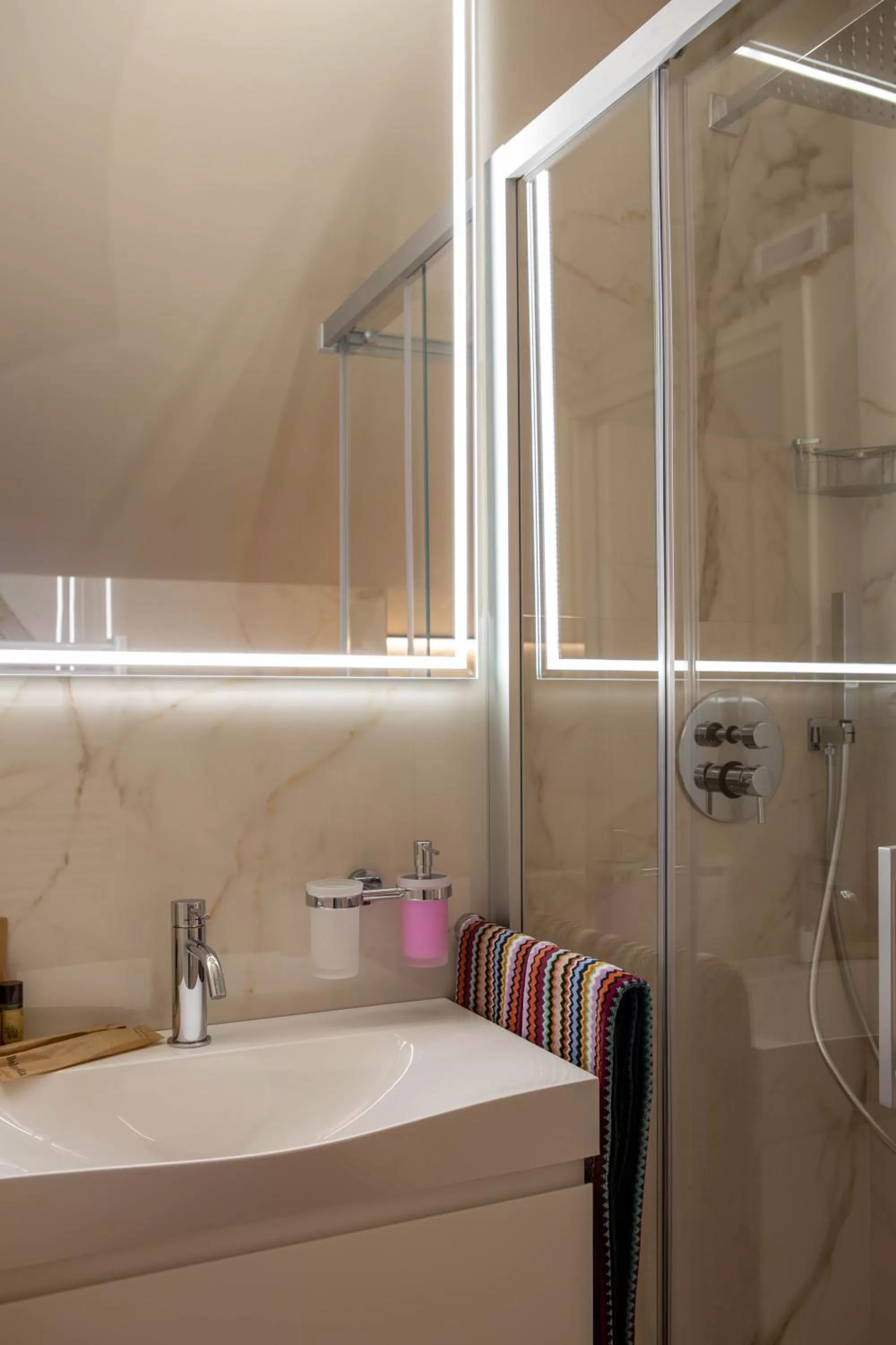 Bathroom in Vespasiani Suites