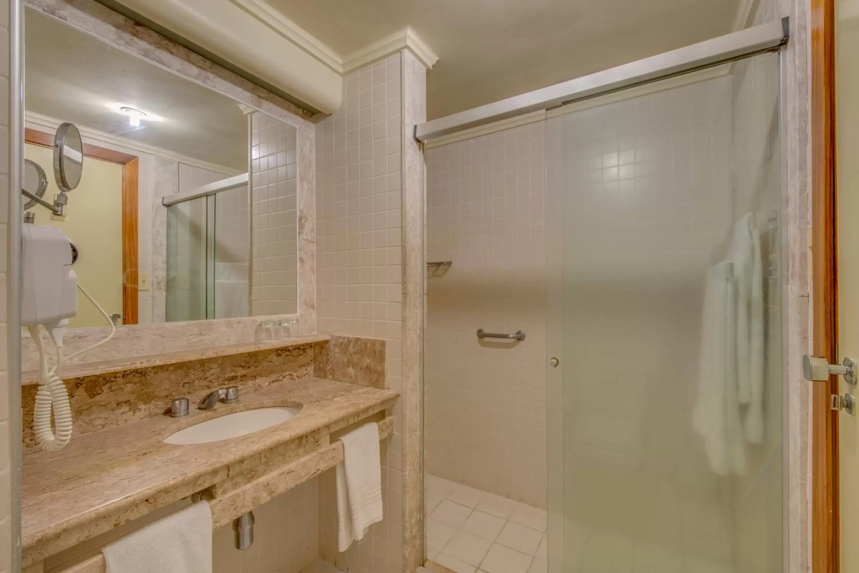 Shower, Bathroom in Costa Mar Recife Hotel by Atlantica