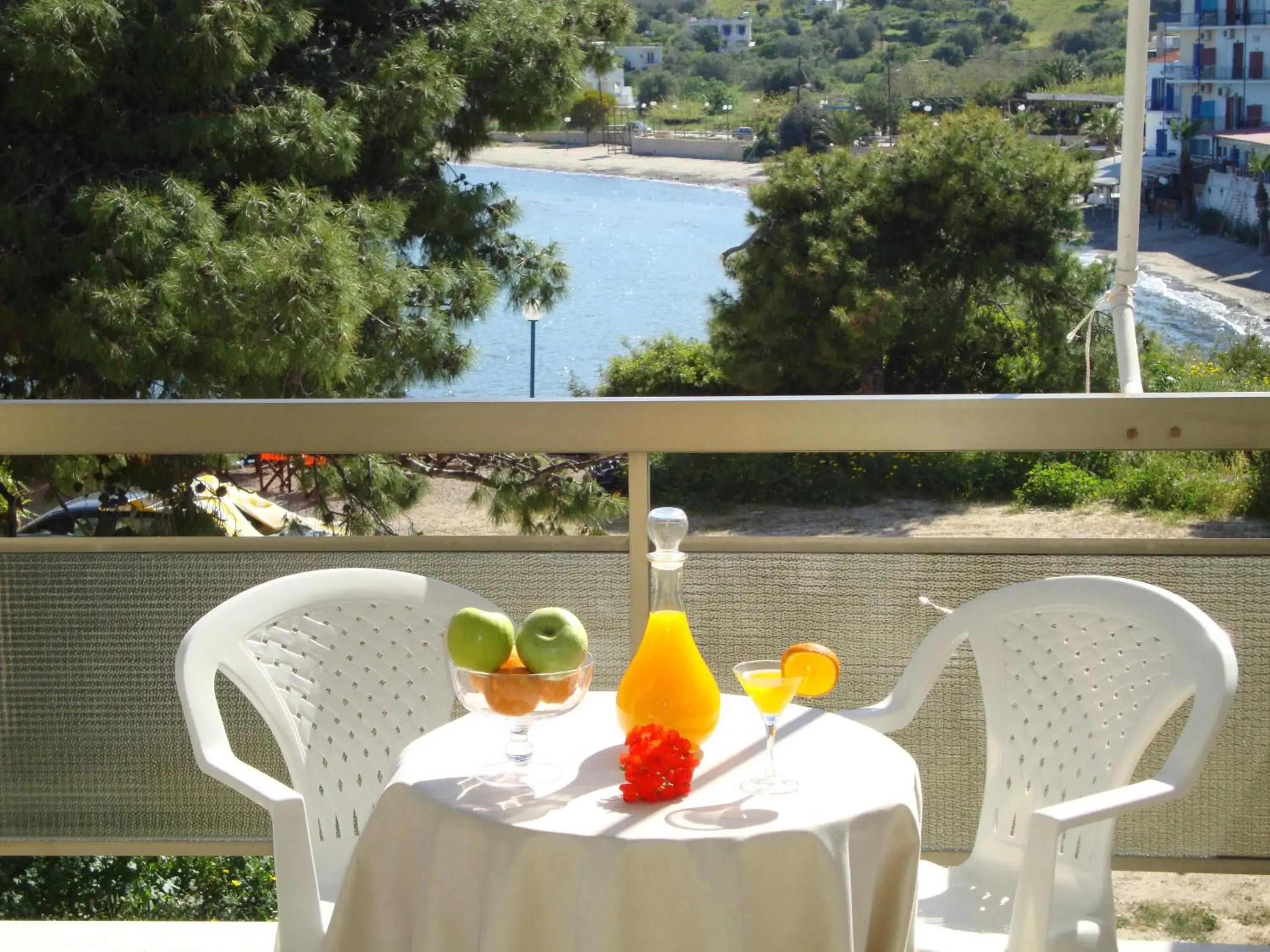 Balcony/Terrace in Rachel Hotel