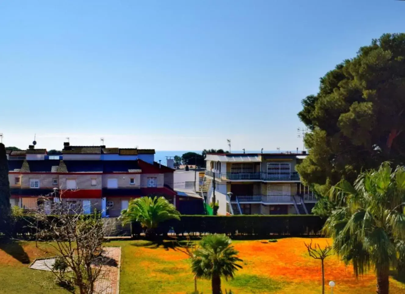 Garden view, Property Building in Agaró Cambrils Apartments