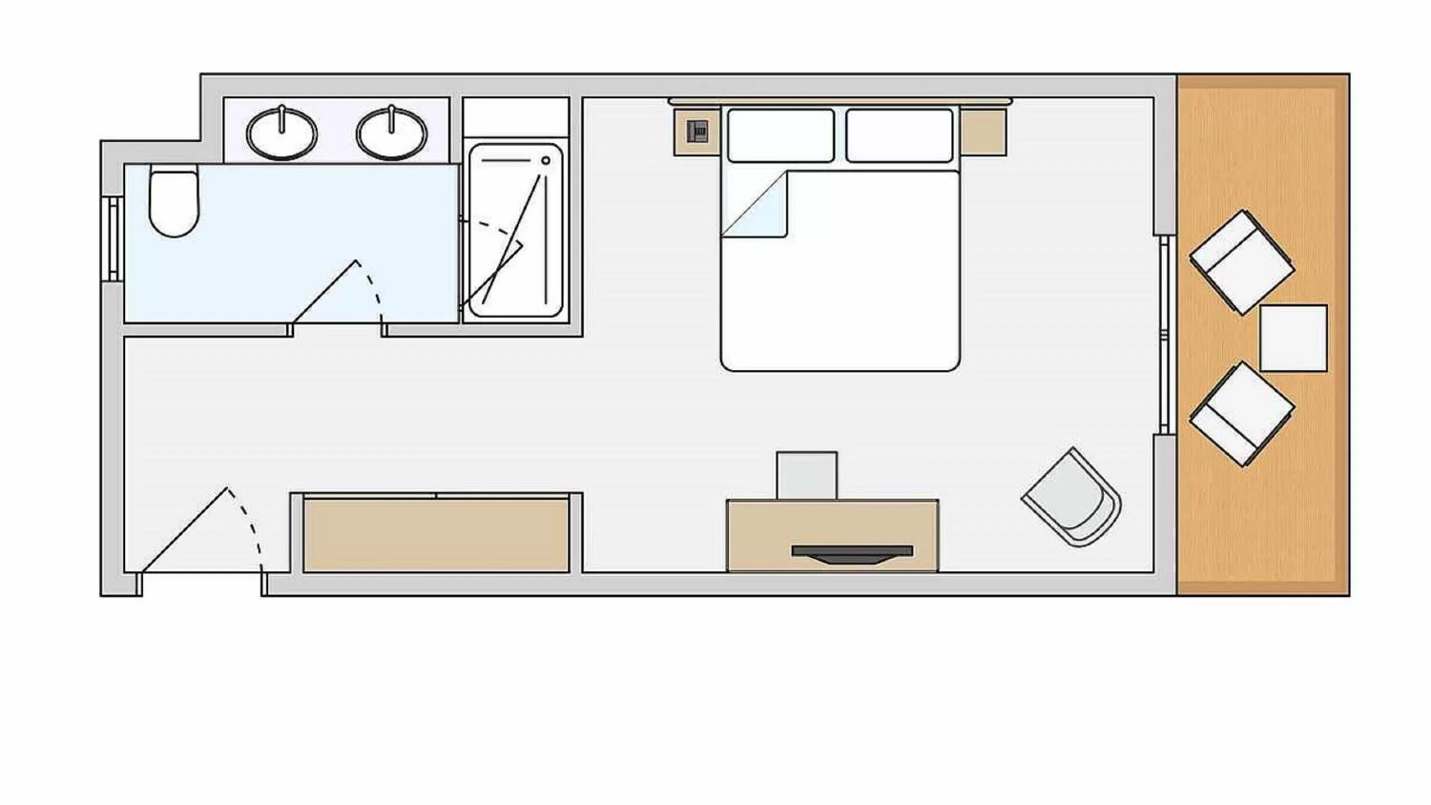 Standard Single Room with Sea View - single occupancy in ROBINSON DJERBA BAHIYA - All Inclusive