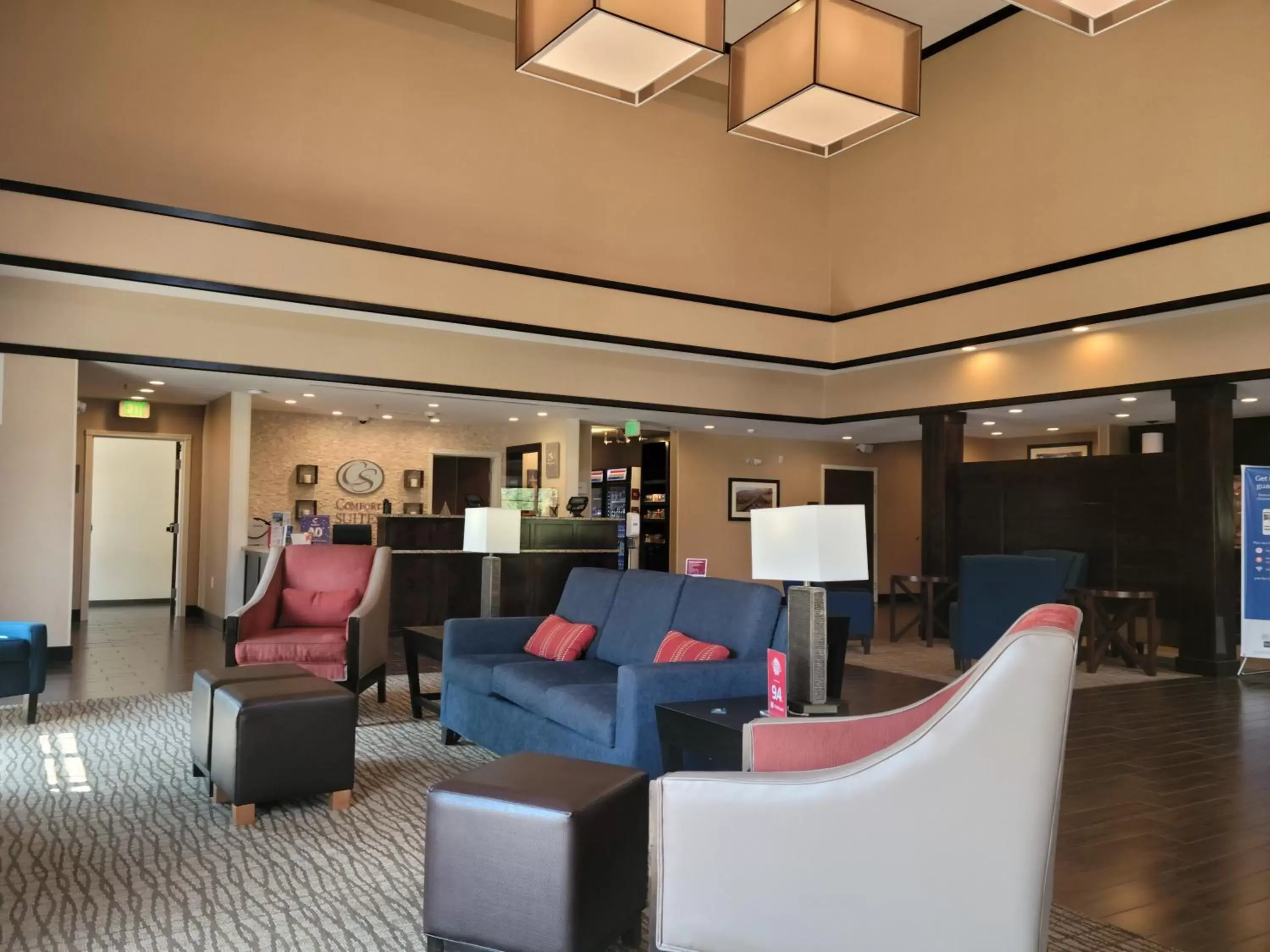 Lobby or reception in Comfort Suites Kanab National Park Area
